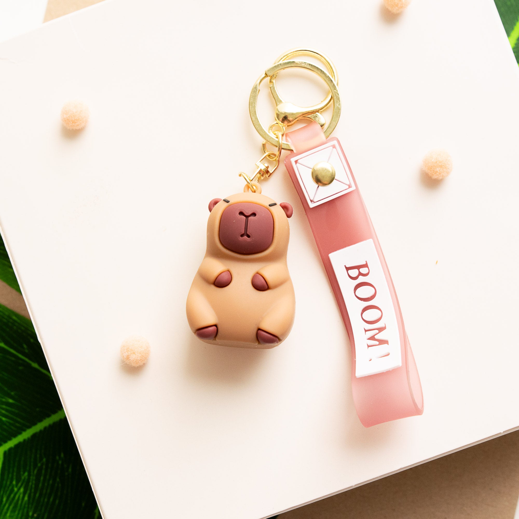 Porte-clés Kawaii Capybara