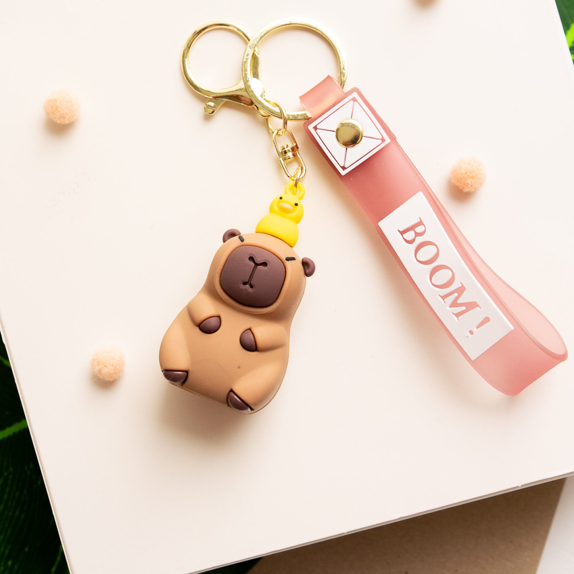 Porte-clés Kawaii Capybara