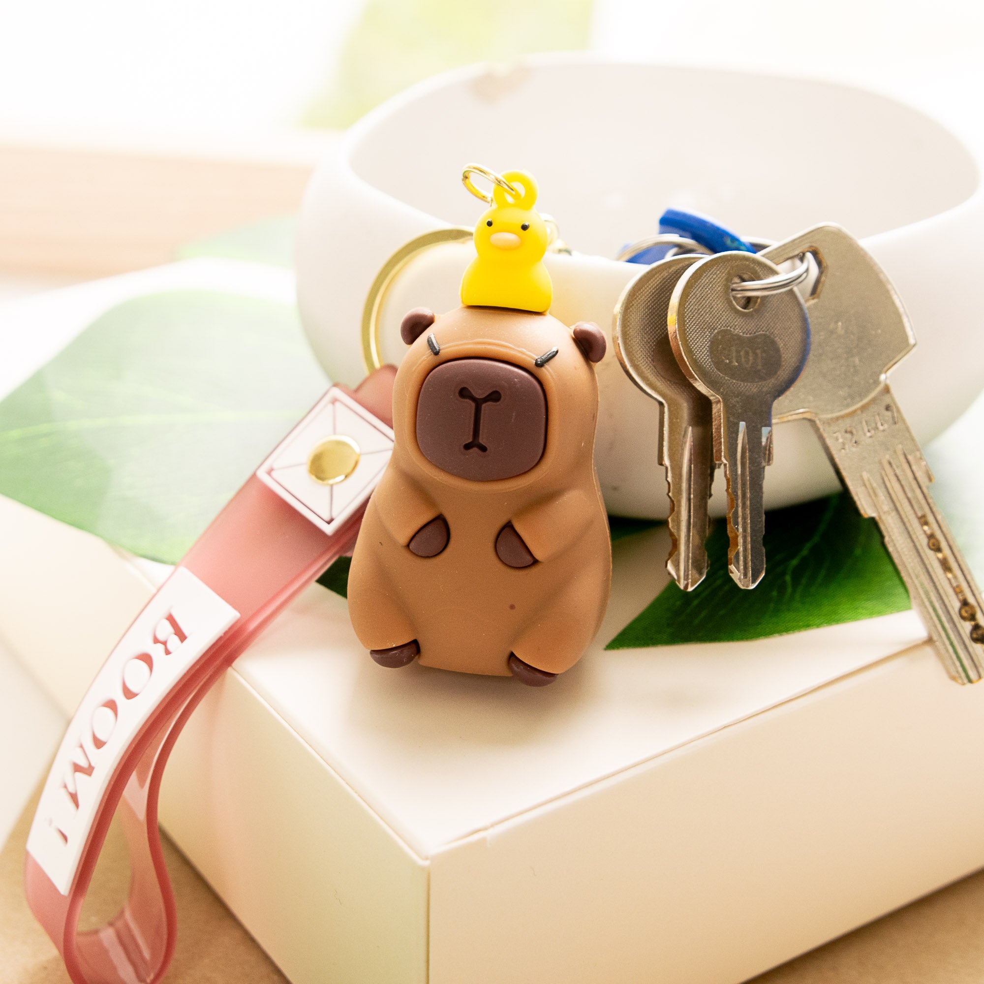 Porte-clés Kawaii Capybara