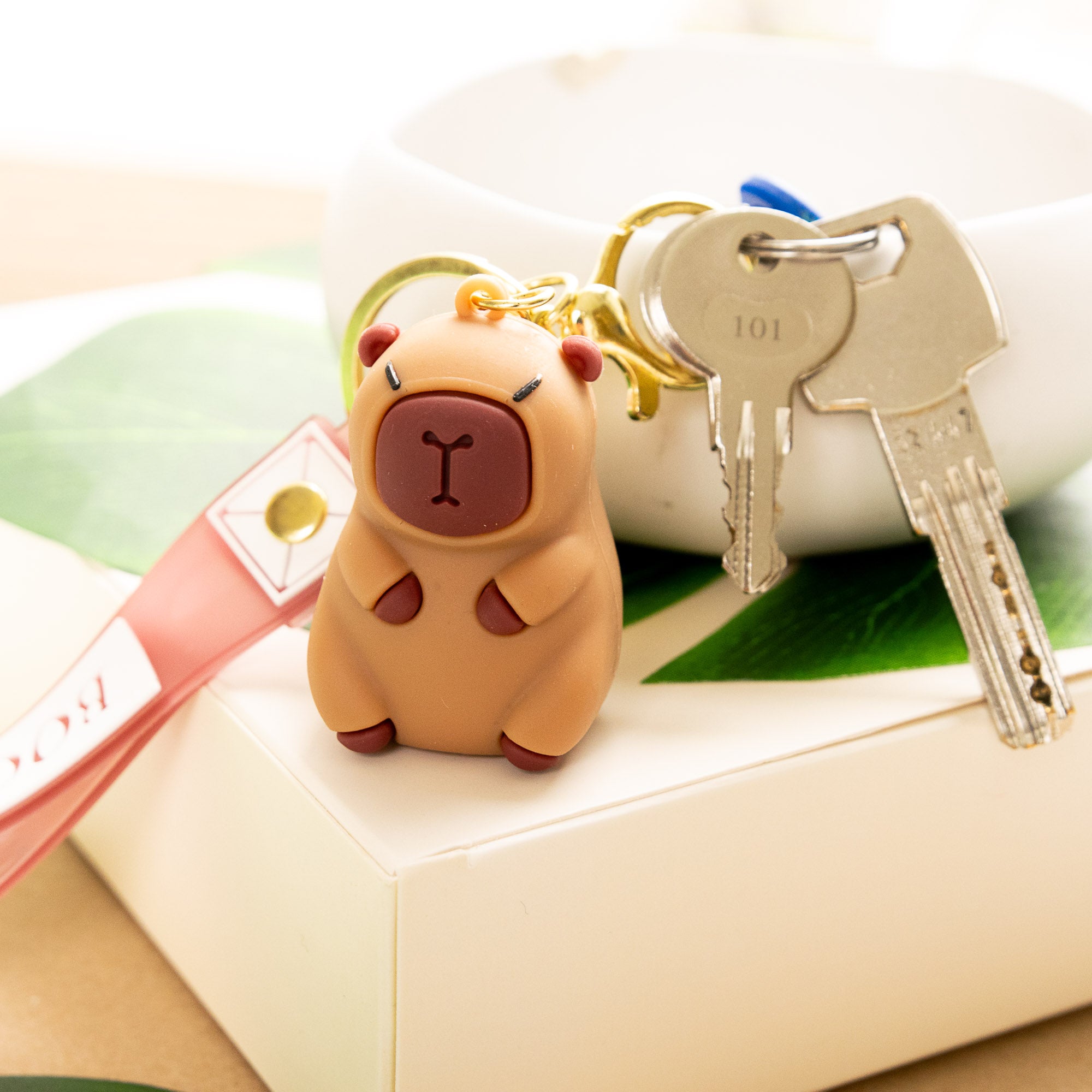 Porte-clés Kawaii Capybara
