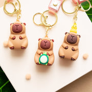 Porte-clés Kawaii Capybara