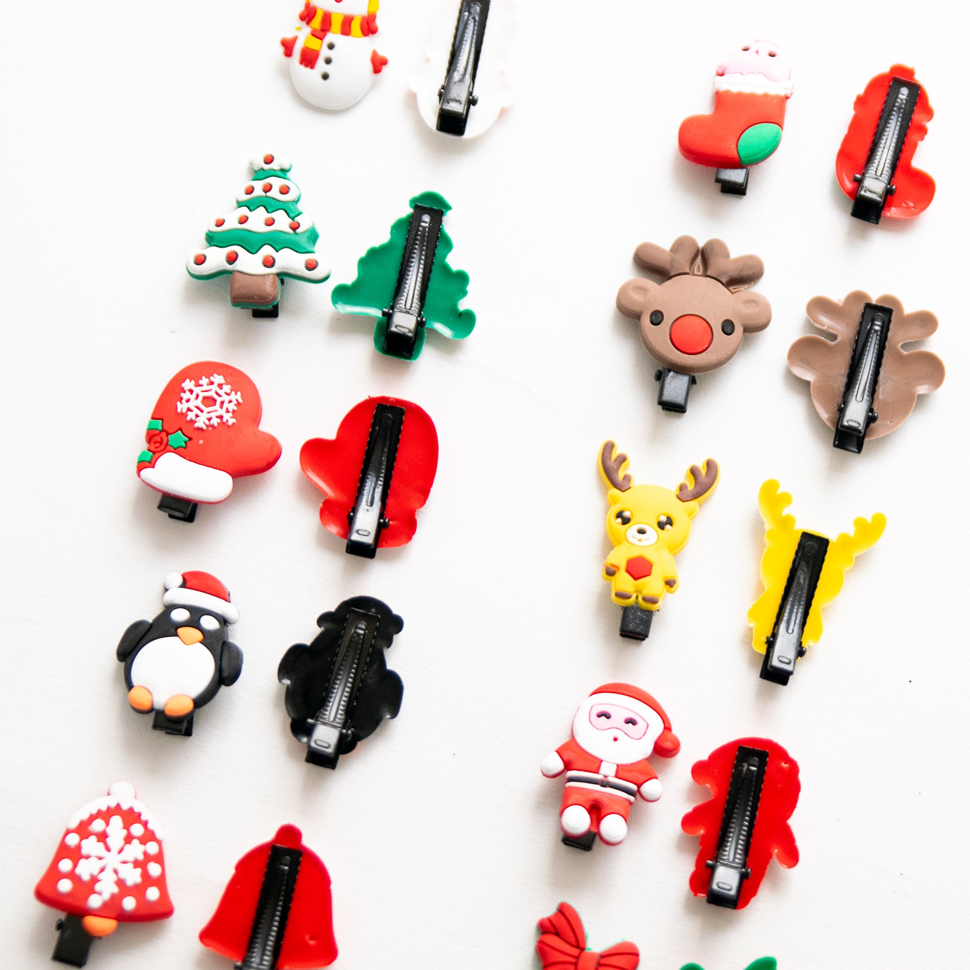 Pinces à cheveux Noël, 10 pièces