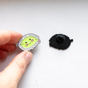 Pin's Message : "I Beleaf in you"