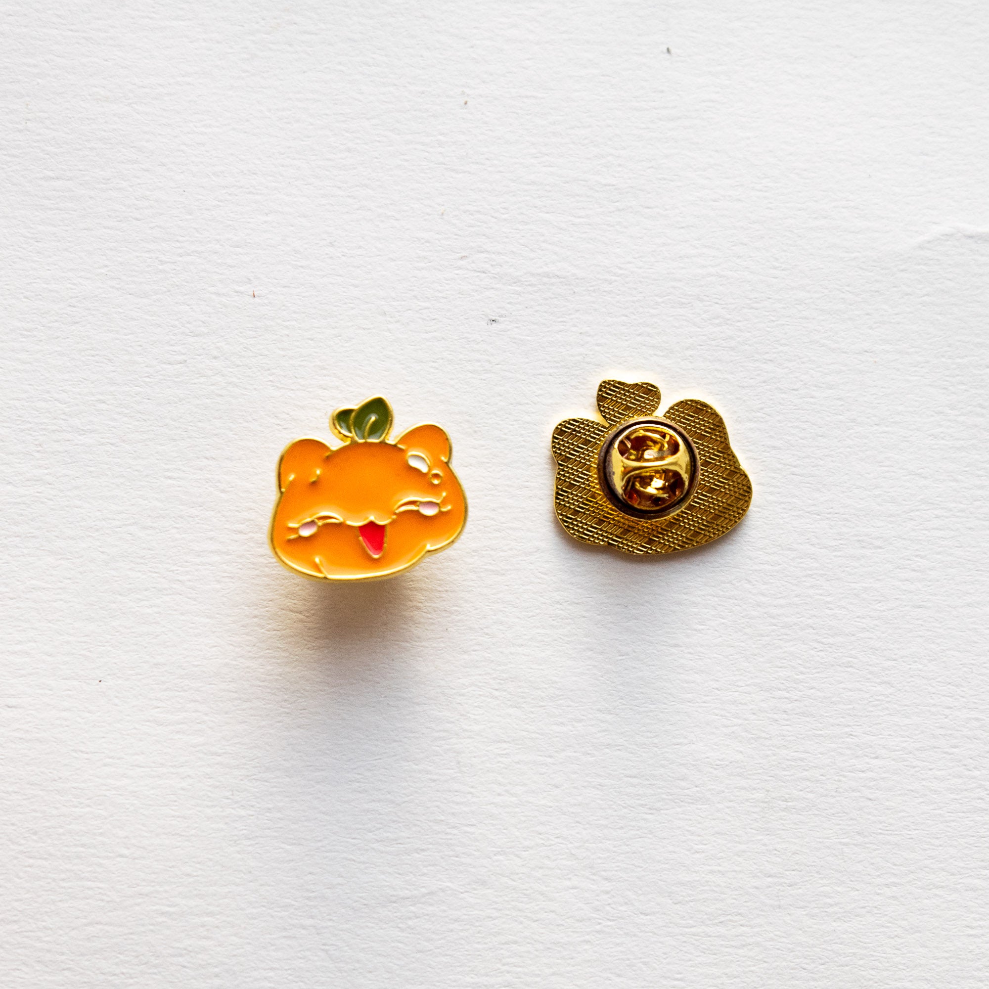 Pin's Chat Tête de Citrouille