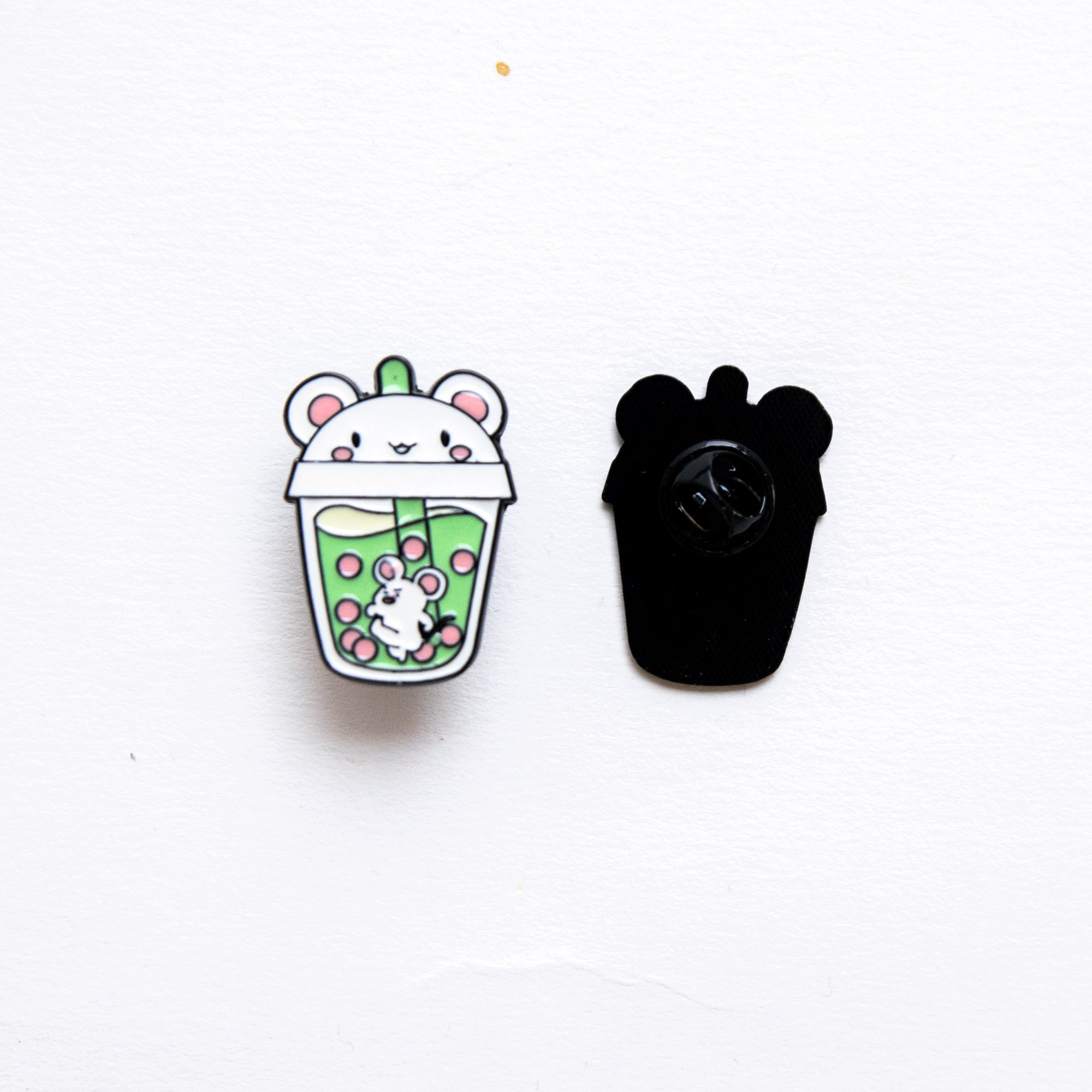 Pin's Bubble Tea Souris Verte