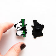 Pin's Panda & Branche de Bambou