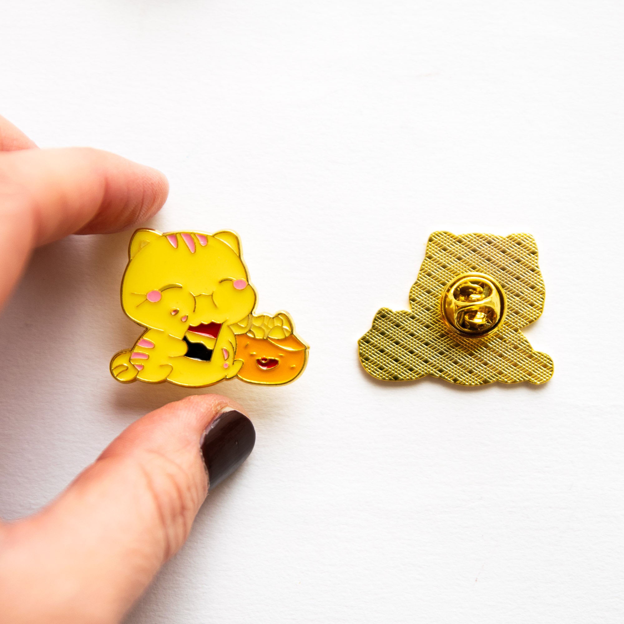 Pin's Chat & Bonbons d'Halloween