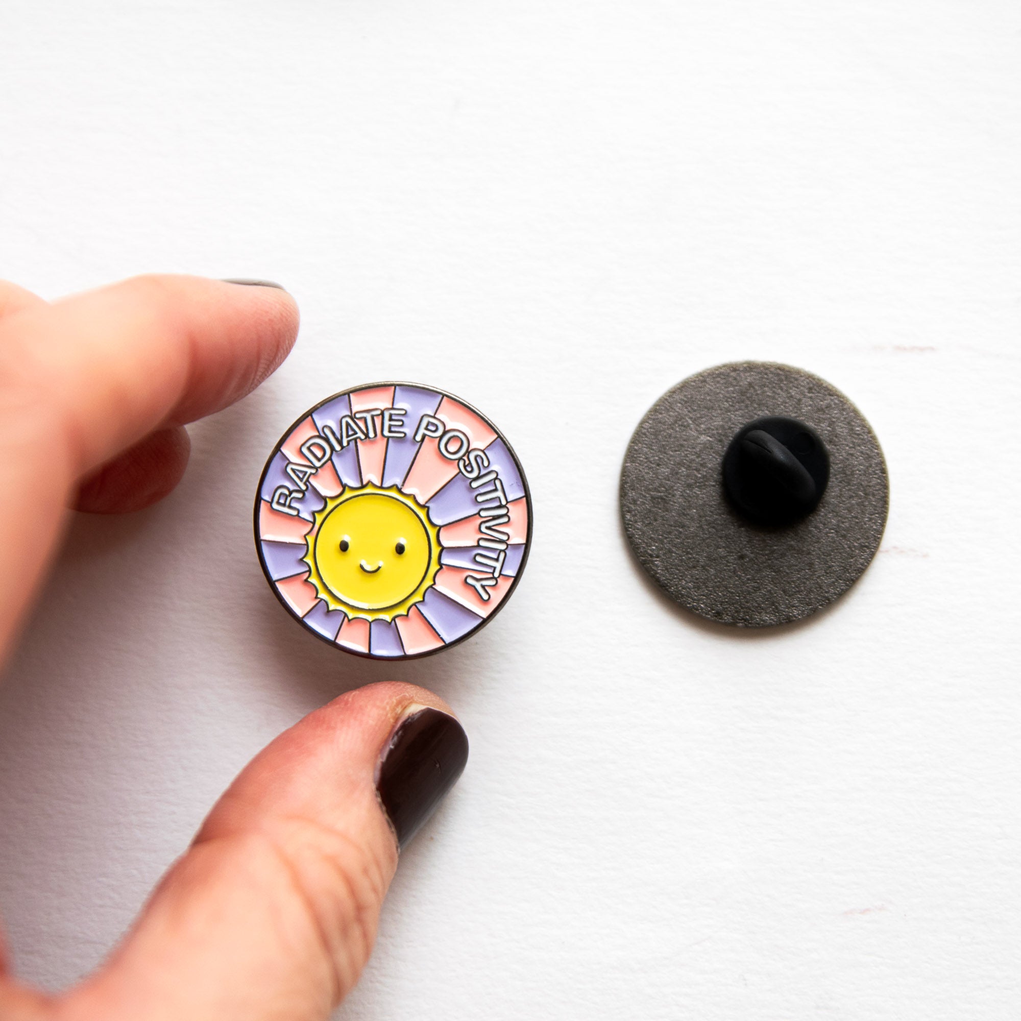 Pin's Radiate Positivity