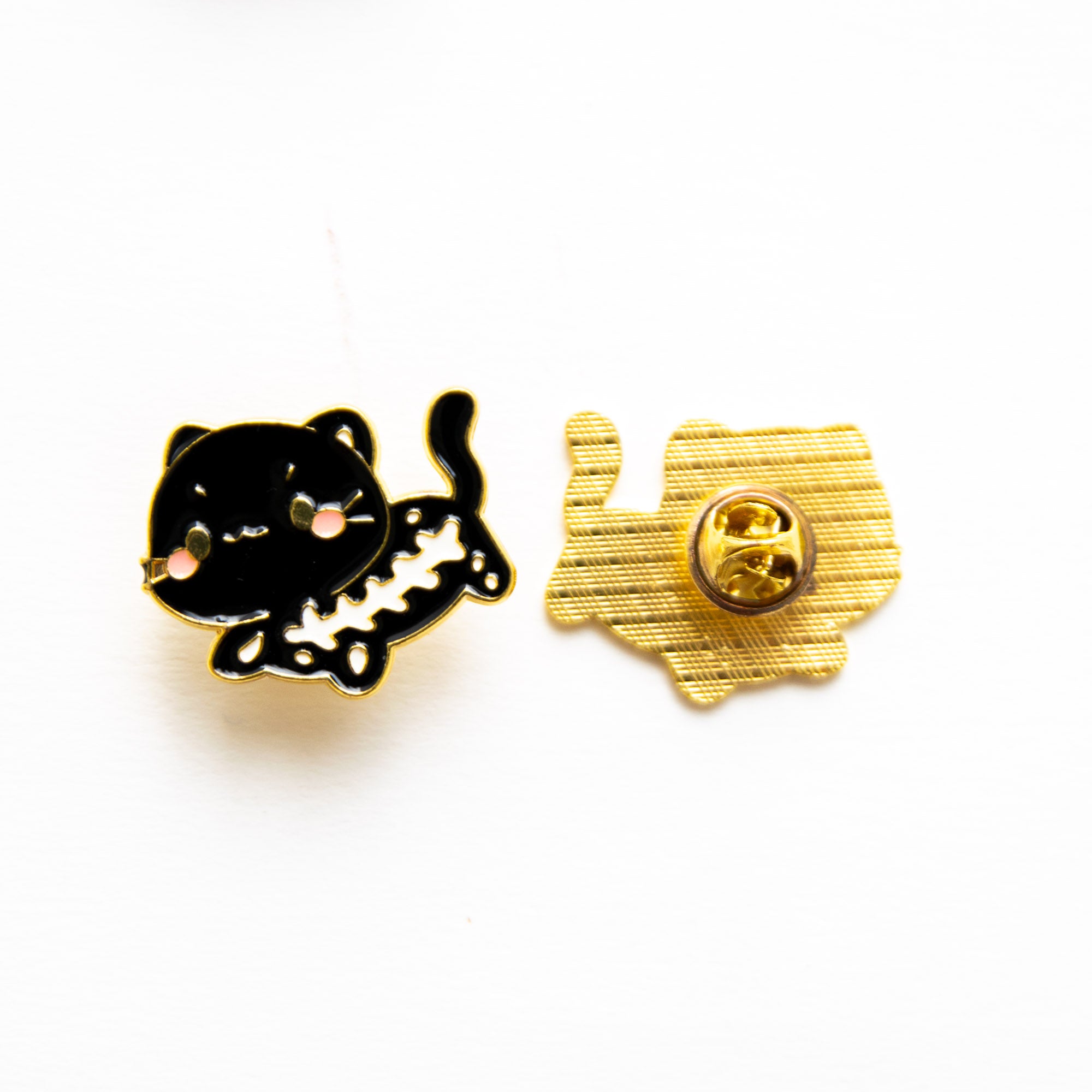 Pin's Chat Squelette