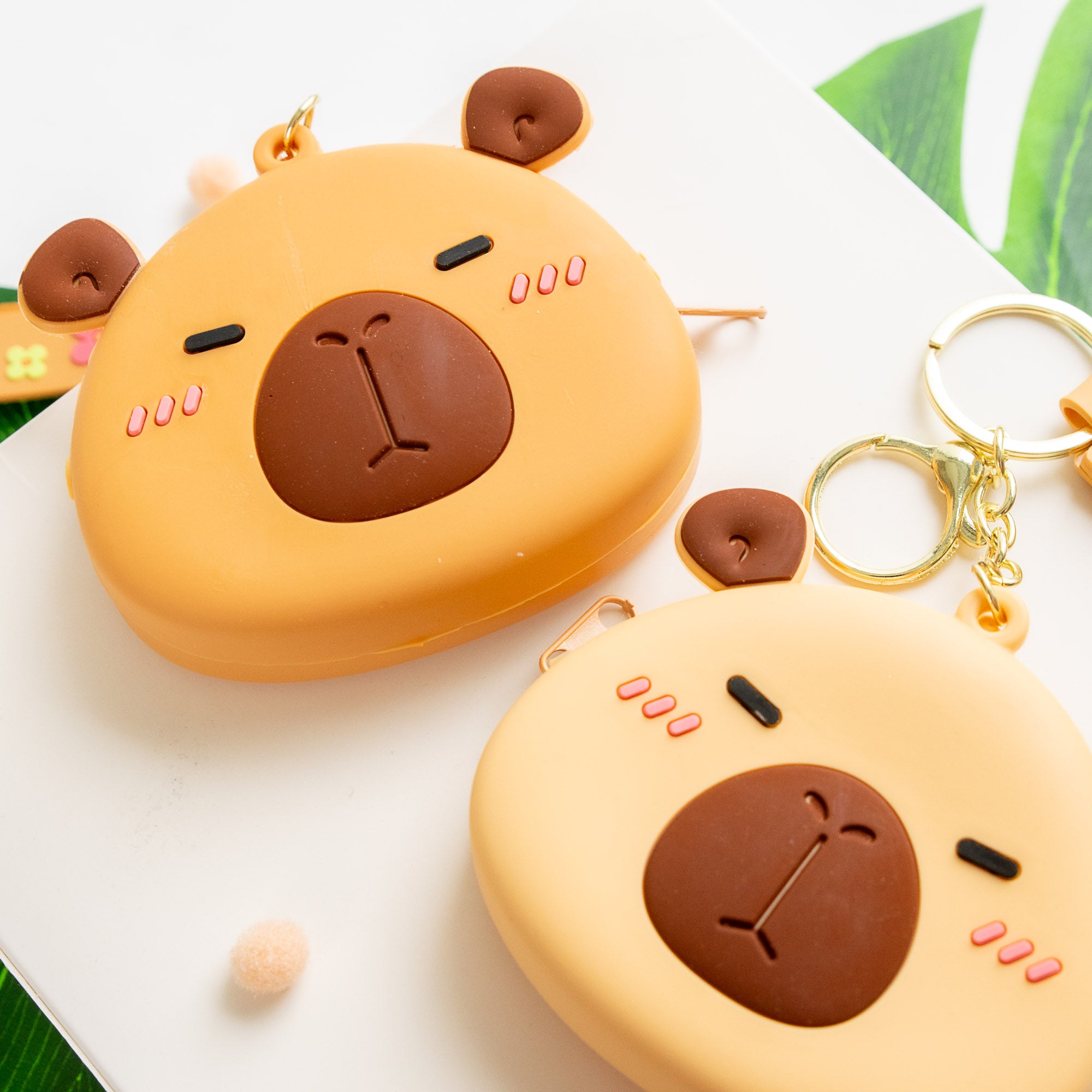 Porte Monnaie en silicone Capybara
