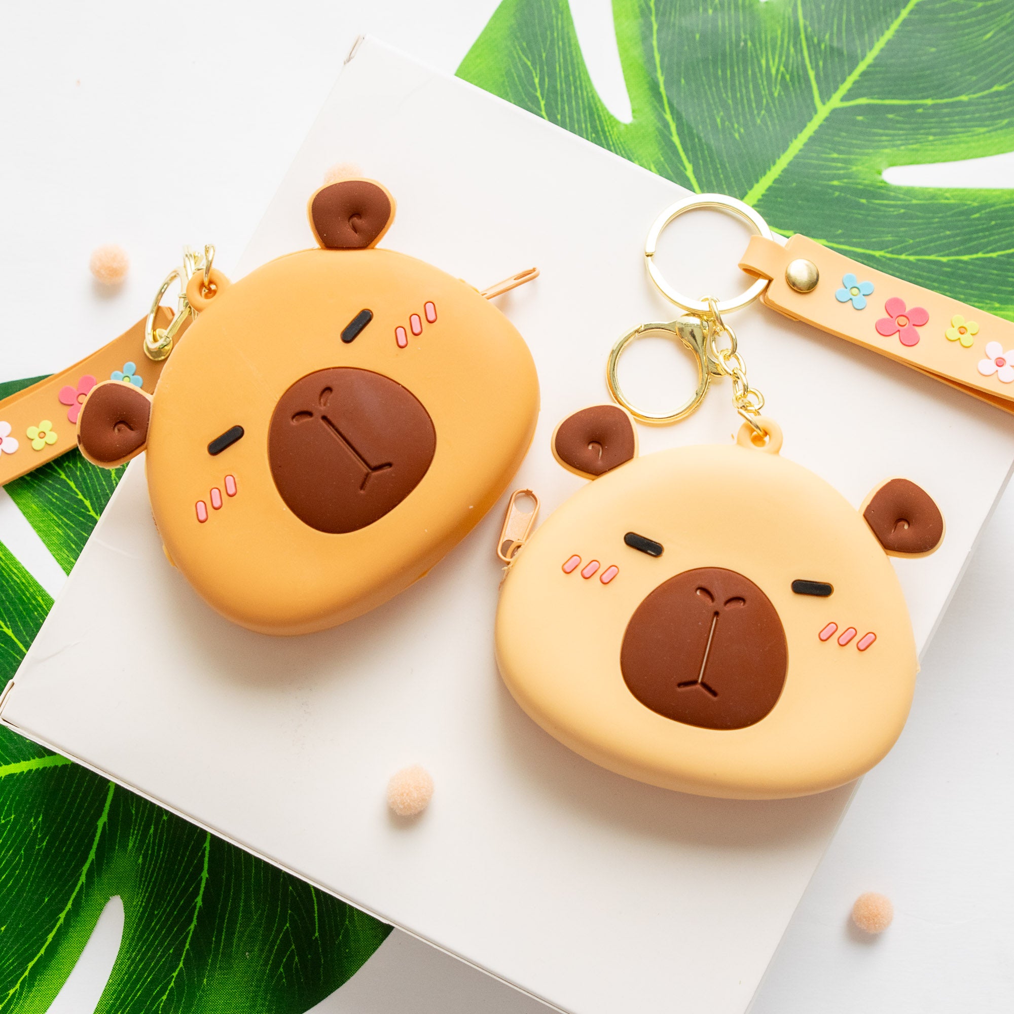 Porte Monnaie en silicone Capybara