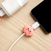 Protège-câble Kawaii USB Nuage Rose