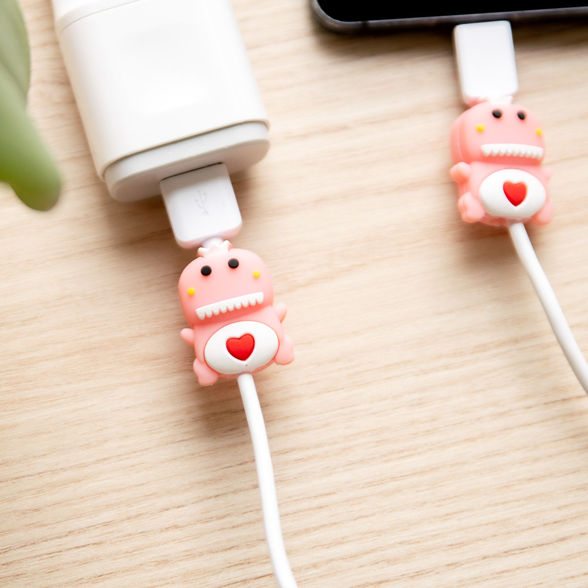 Protège-câble Kawaii USB Dinosaure