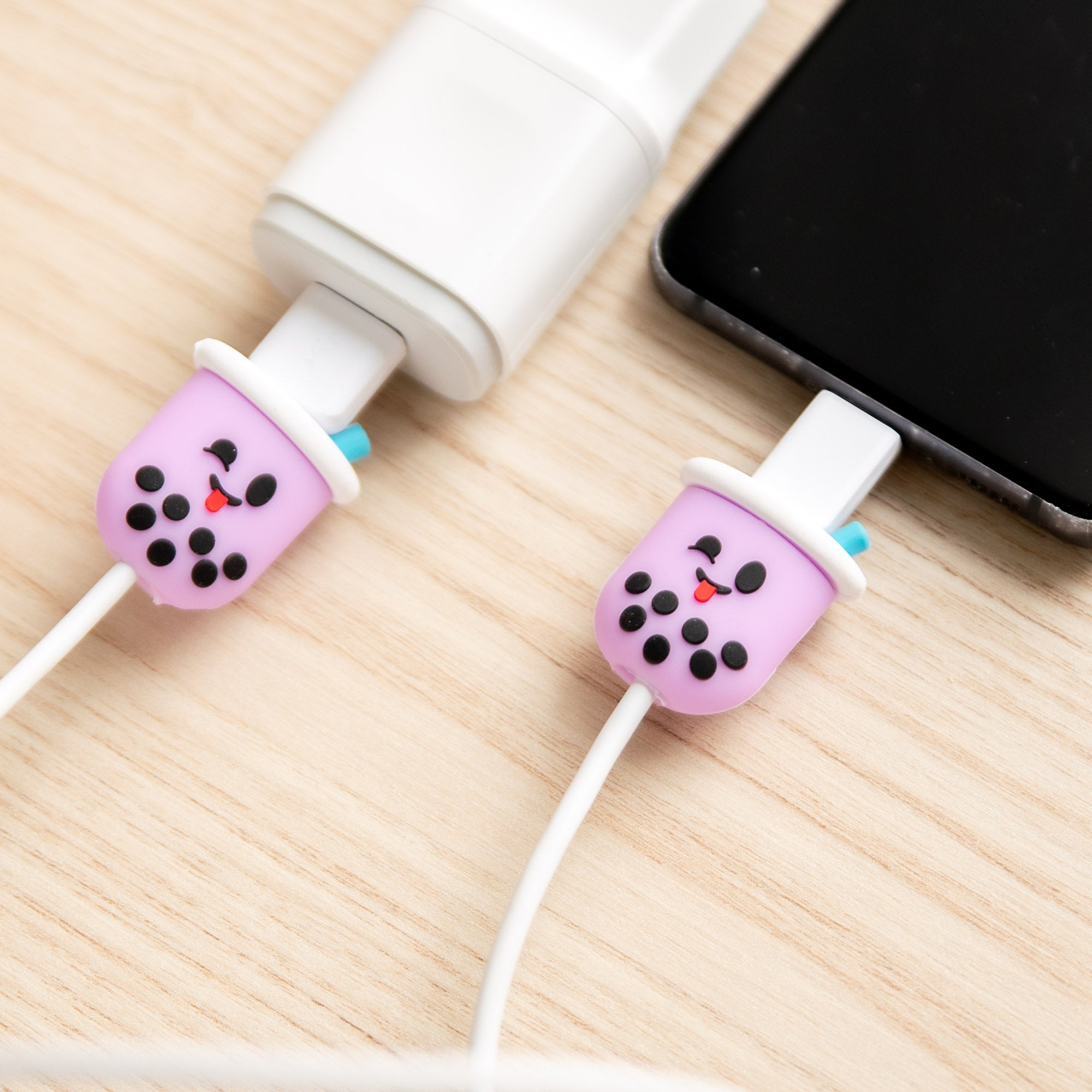 Protège-câble Kawaii USB Bubble Tea