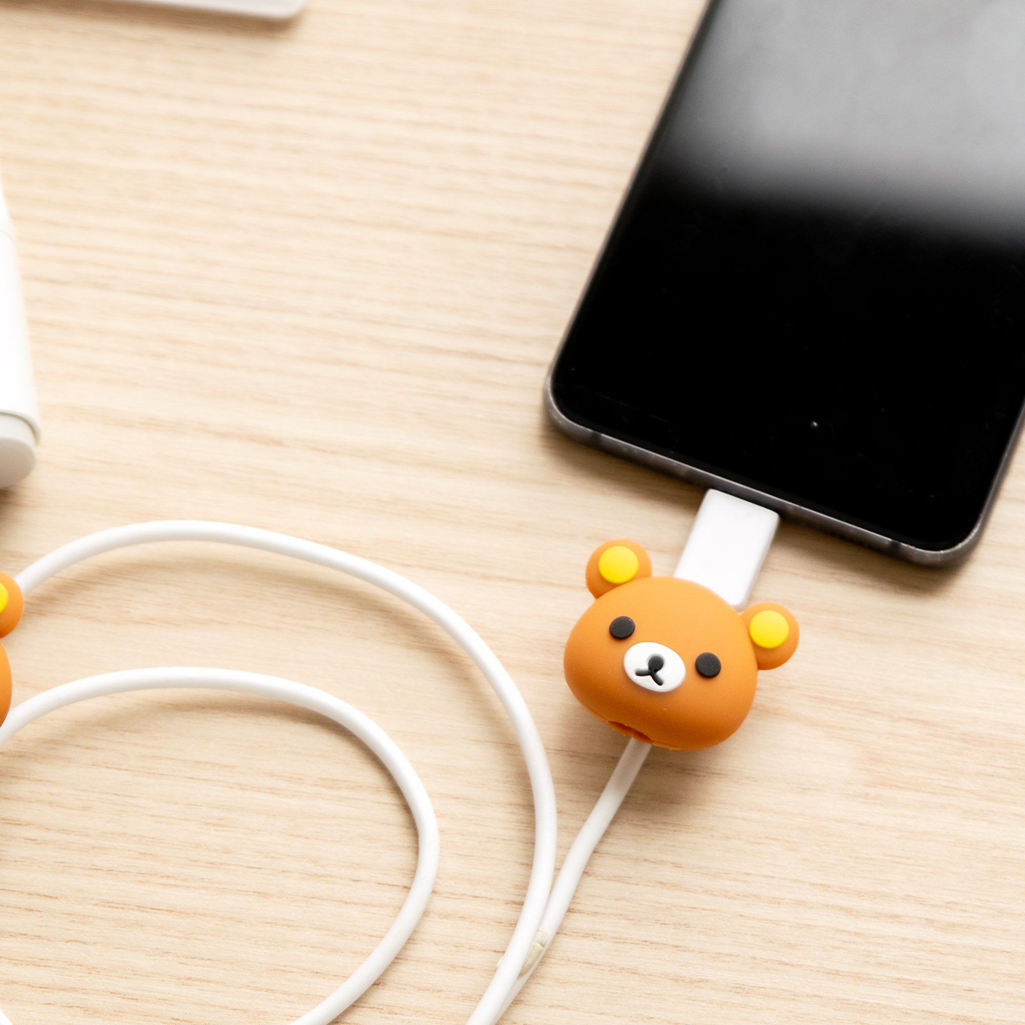 Protège-câble Kawaii USB Ourson