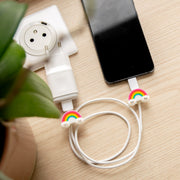 Protège-câble Kawaii USB Arc-en-Ciel