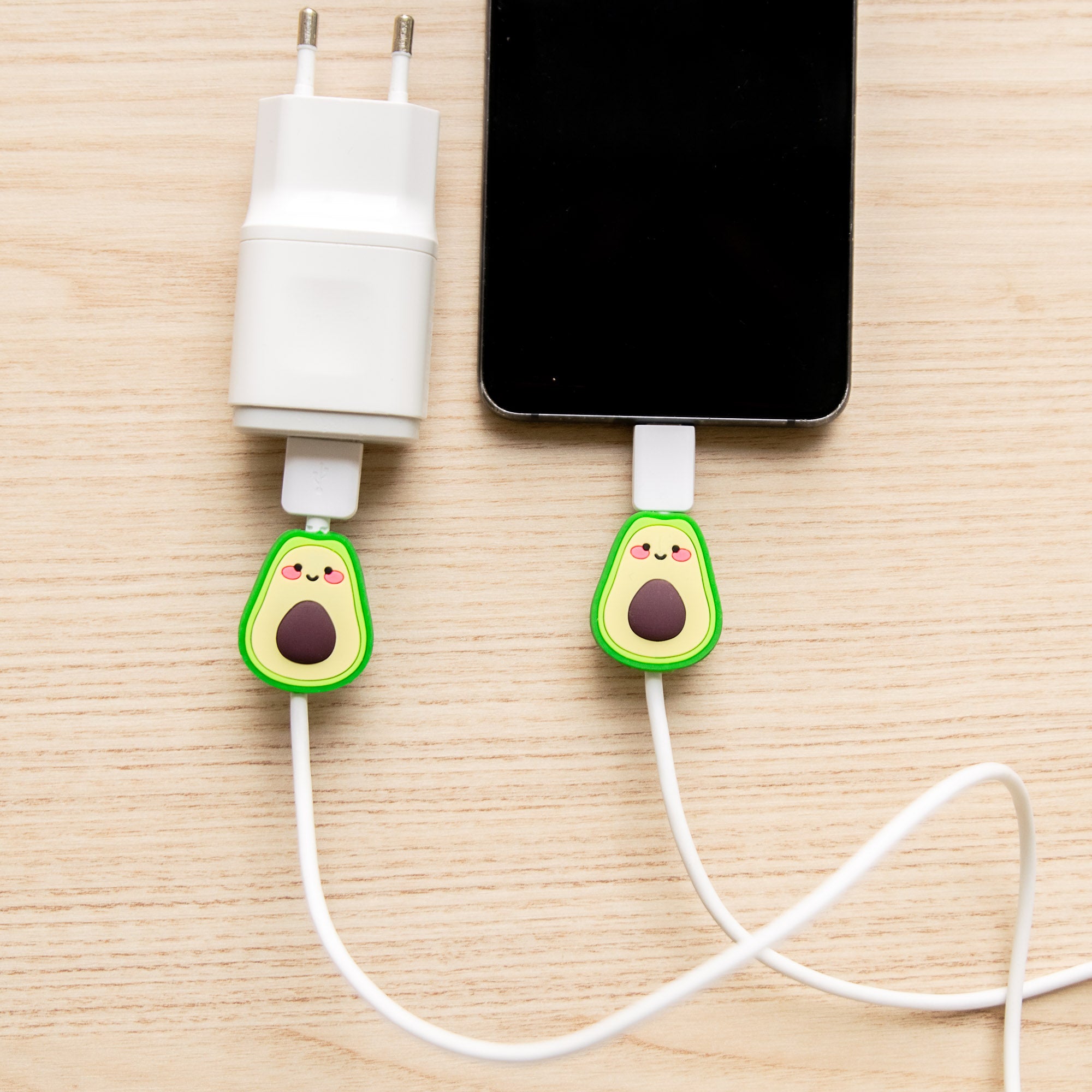Protège-câble Kawaii USB Avocat