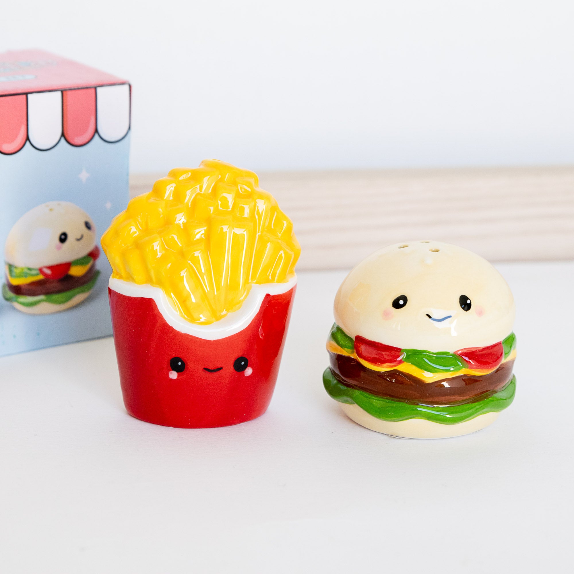 Salière & Poivrière Hammy le Burger & Frites