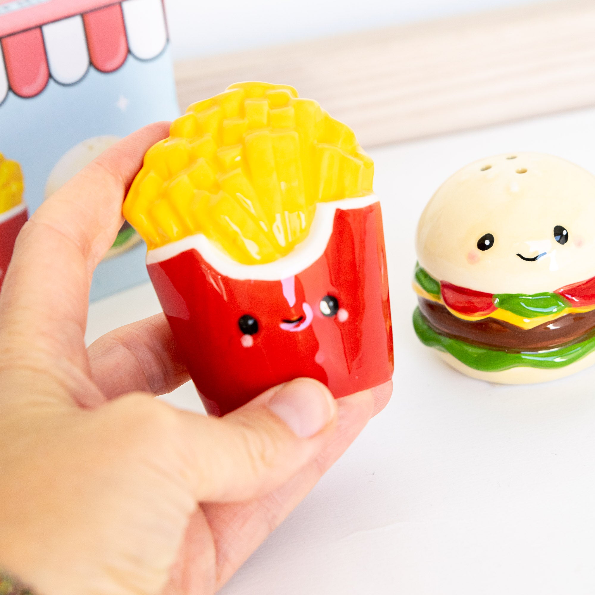 Salière & Poivrière Hammy le Burger & Frites