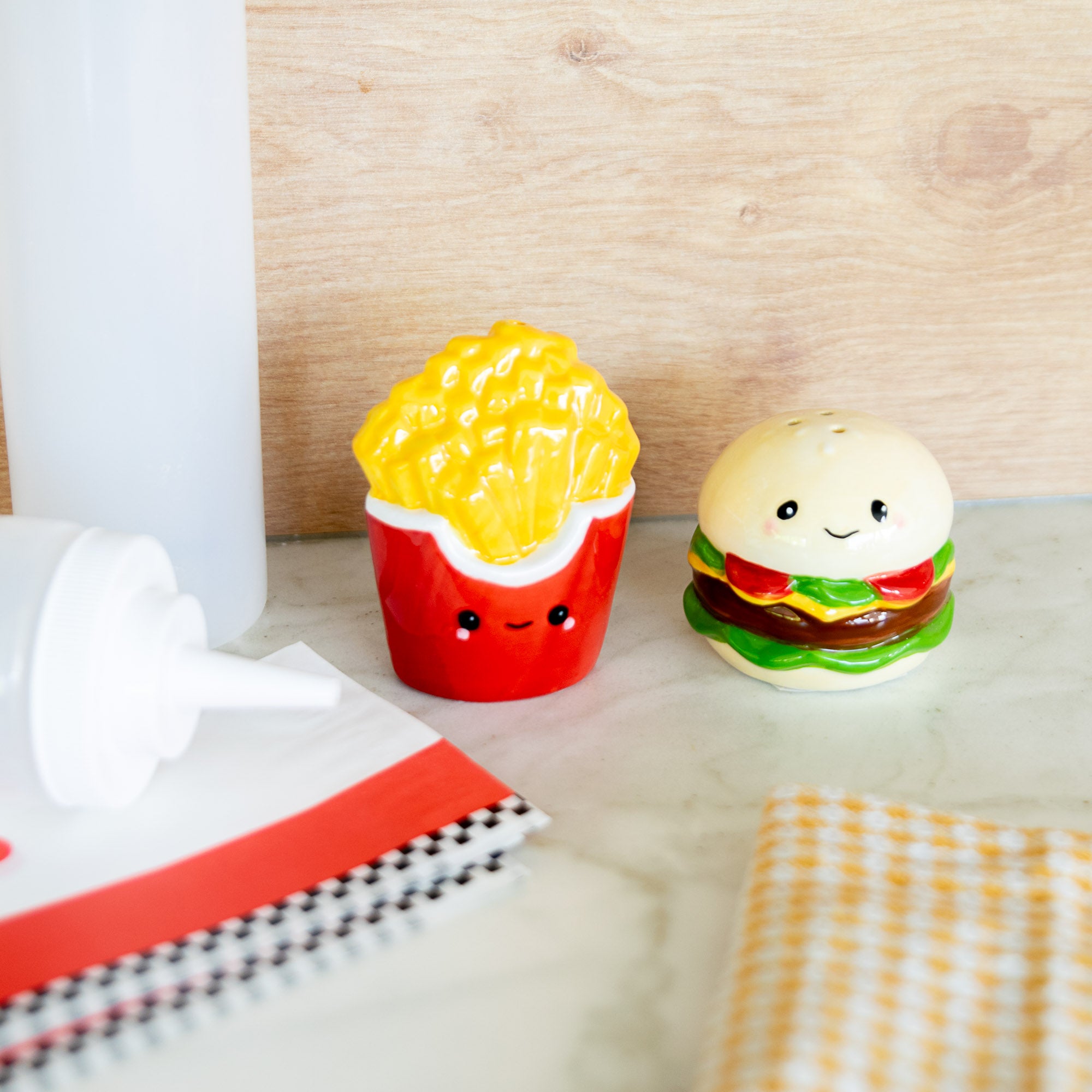 Salière & Poivrière Hammy le Burger & Frites