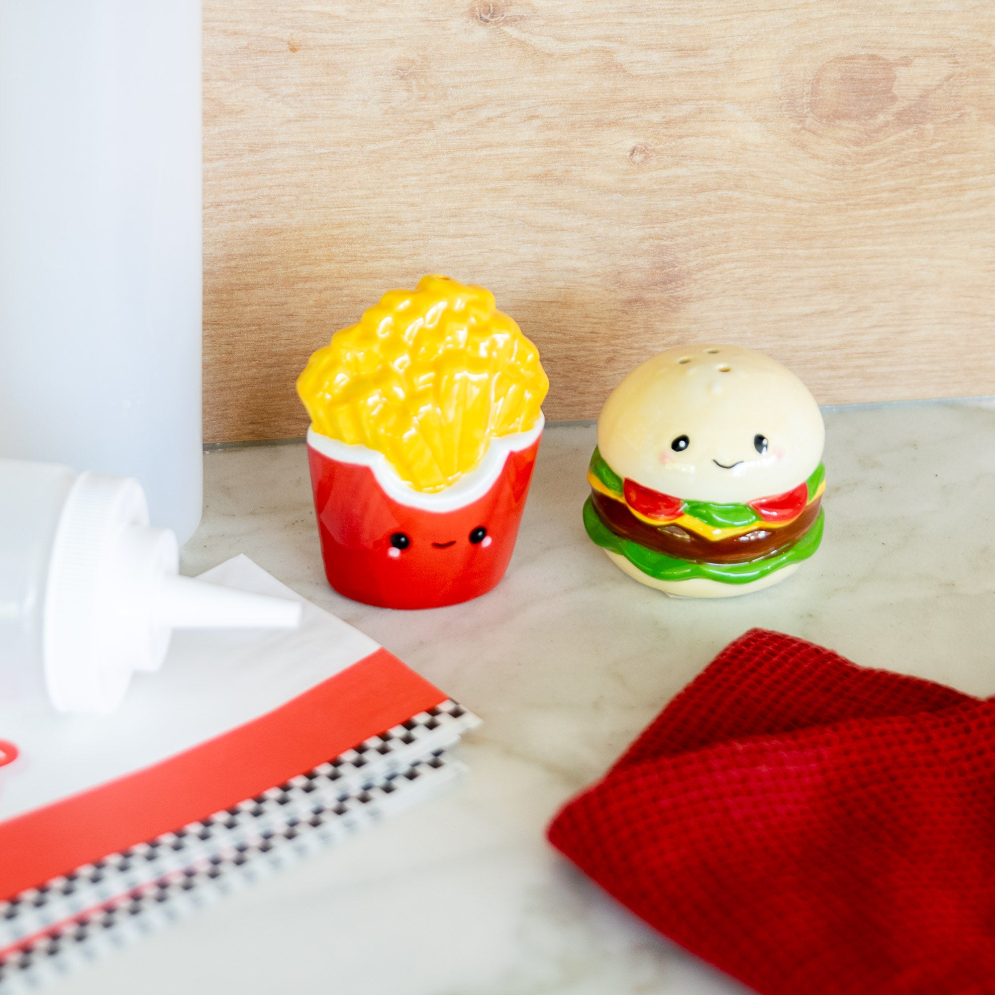 Salière & Poivrière Hammy le Burger & Frites