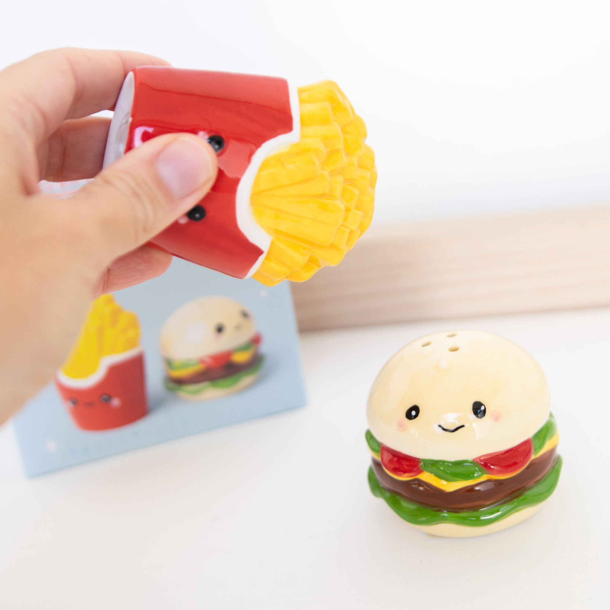 Salière & Poivrière Hammy le Burger & Frites