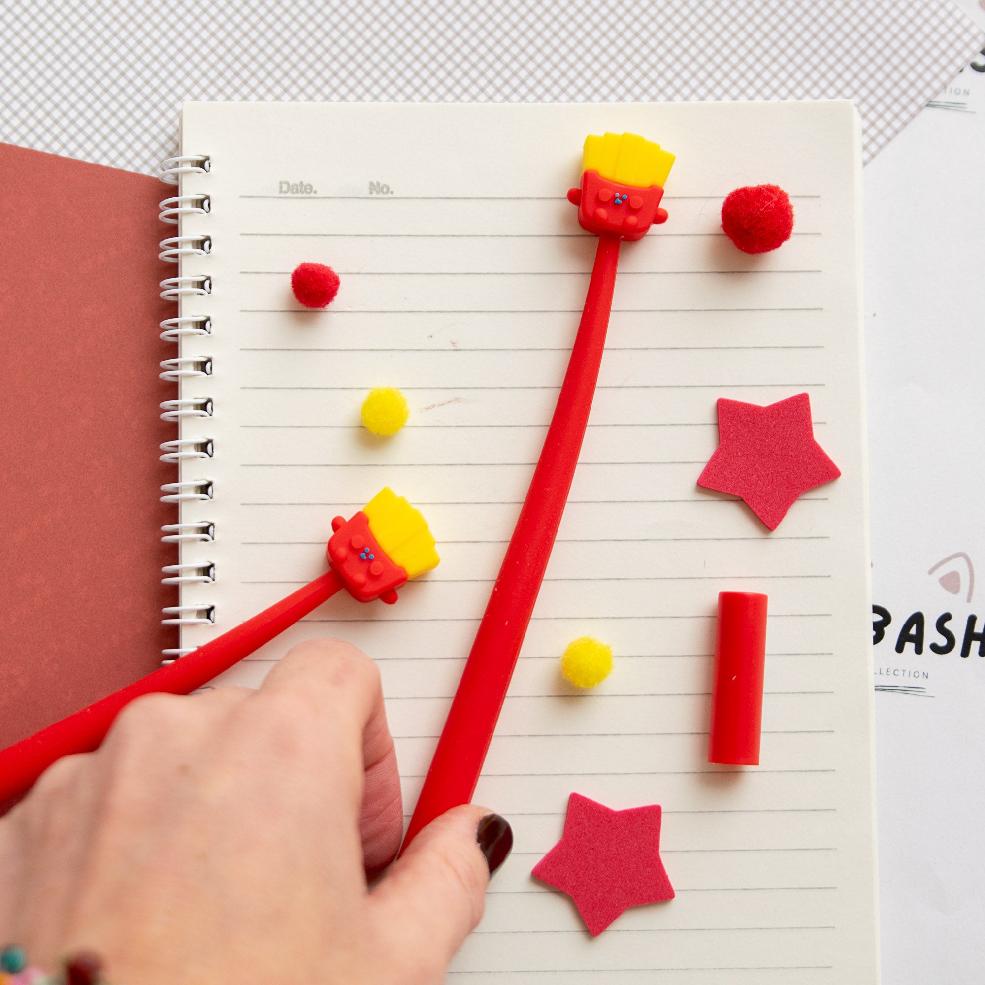 Stylo Souple à Secouer - Cornet de Frites