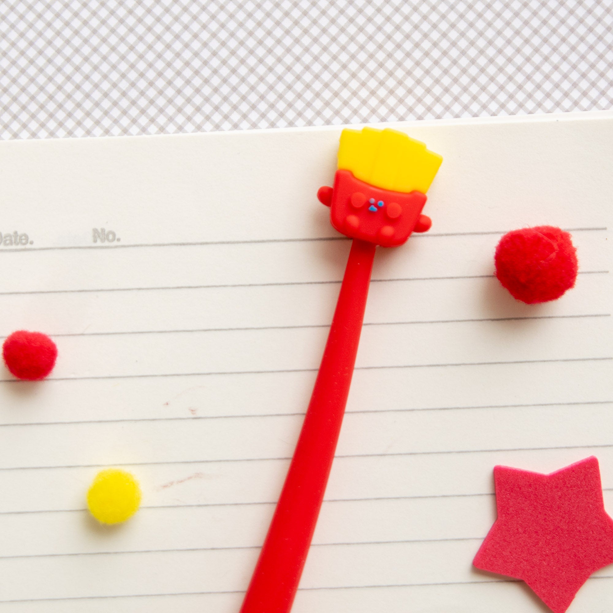 Stylo Souple à Secouer - Cornet de Frites