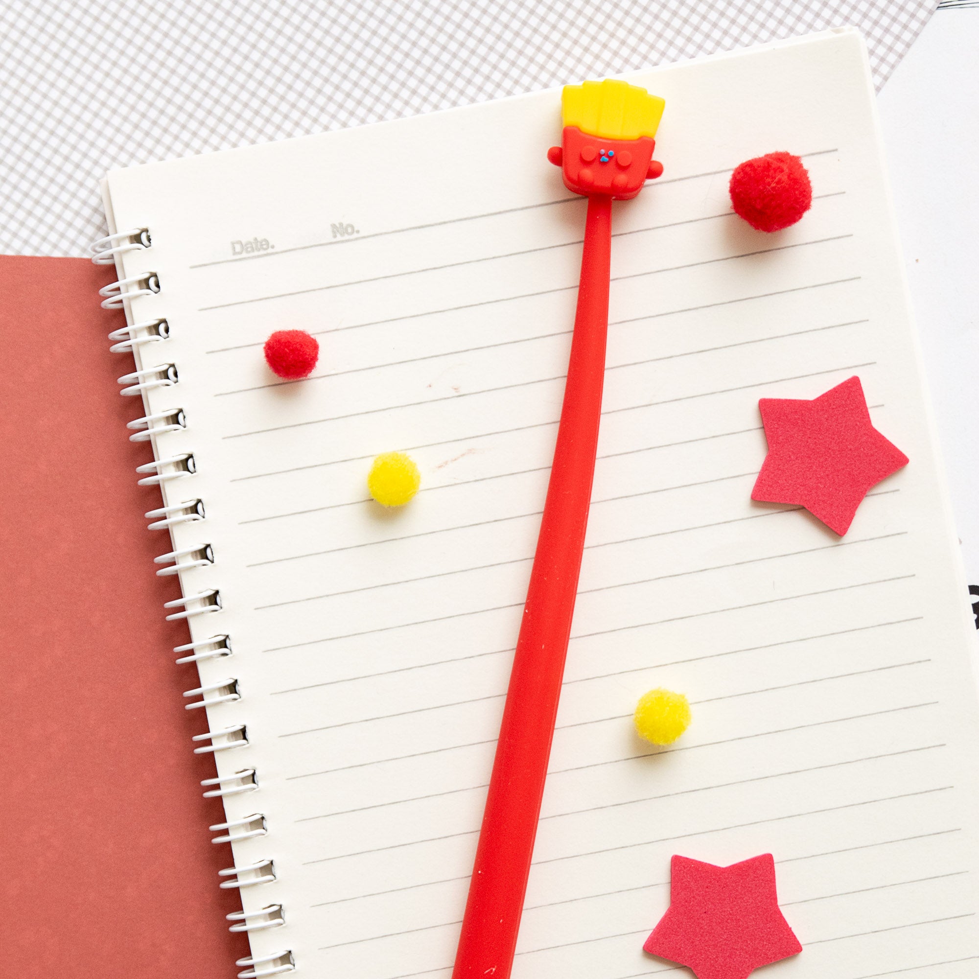 Stylo Souple à Secouer - Cornet de Frites