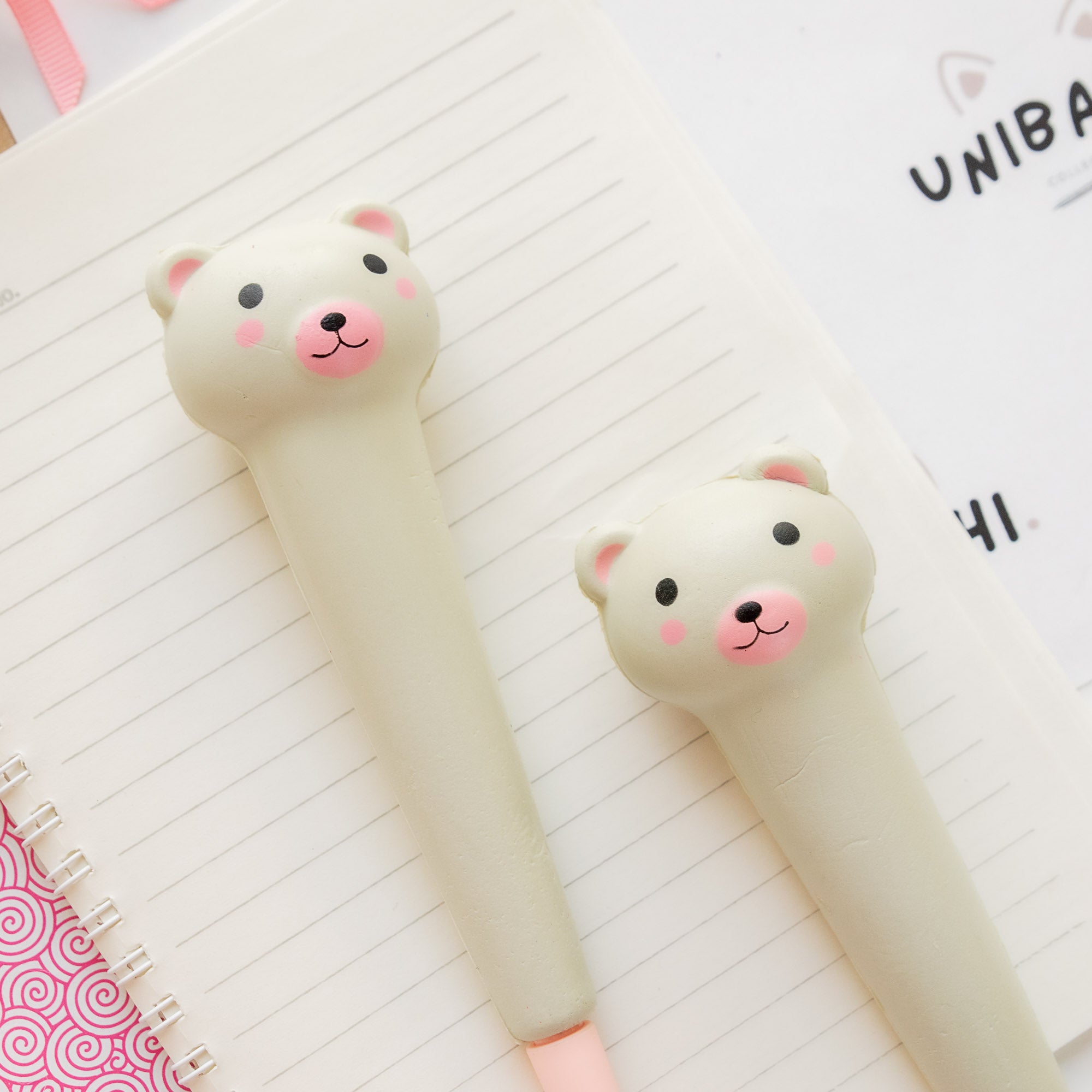 Stylo Squishy Anti-stress Ourson