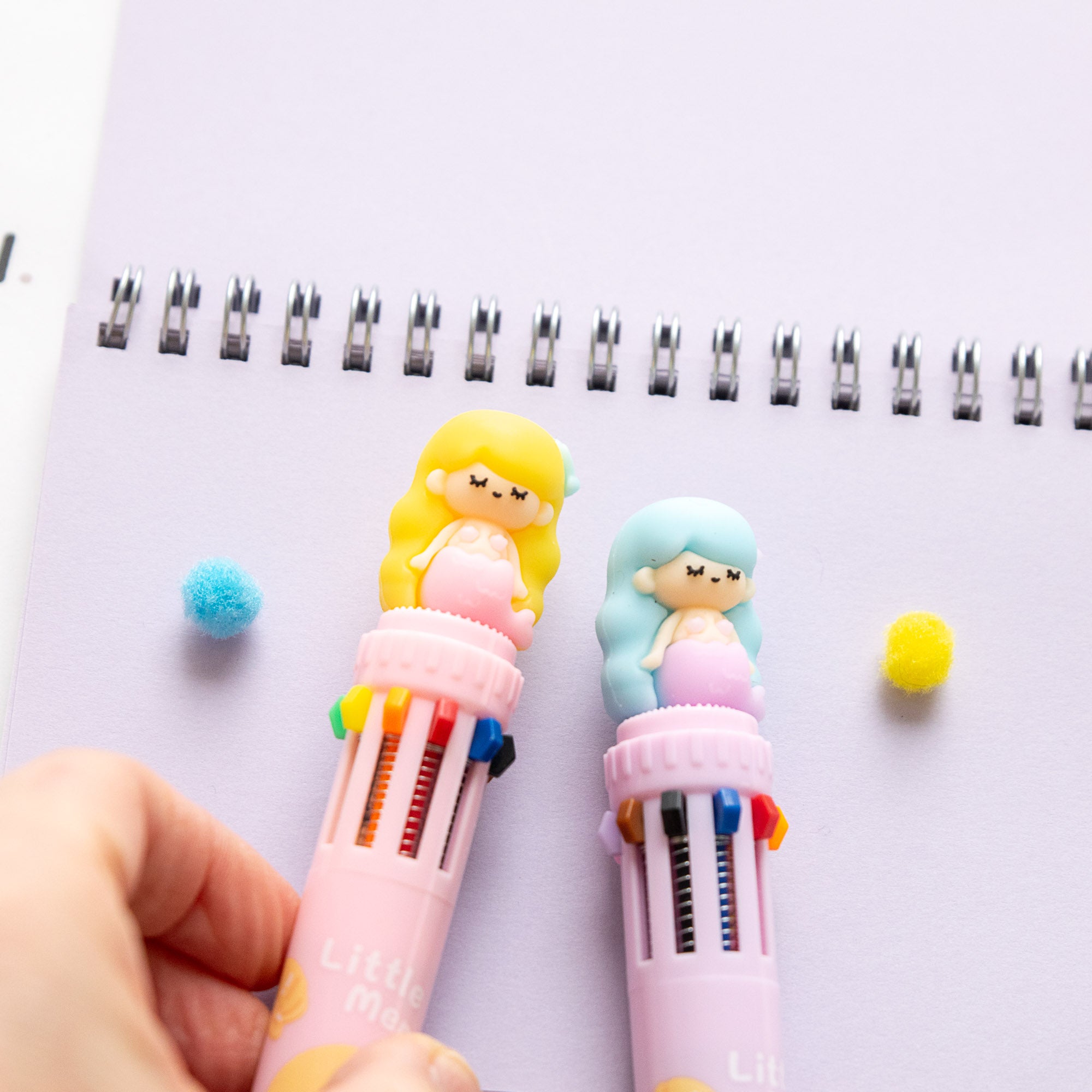 Stylo Kawaii 10 couleurs - Sirène