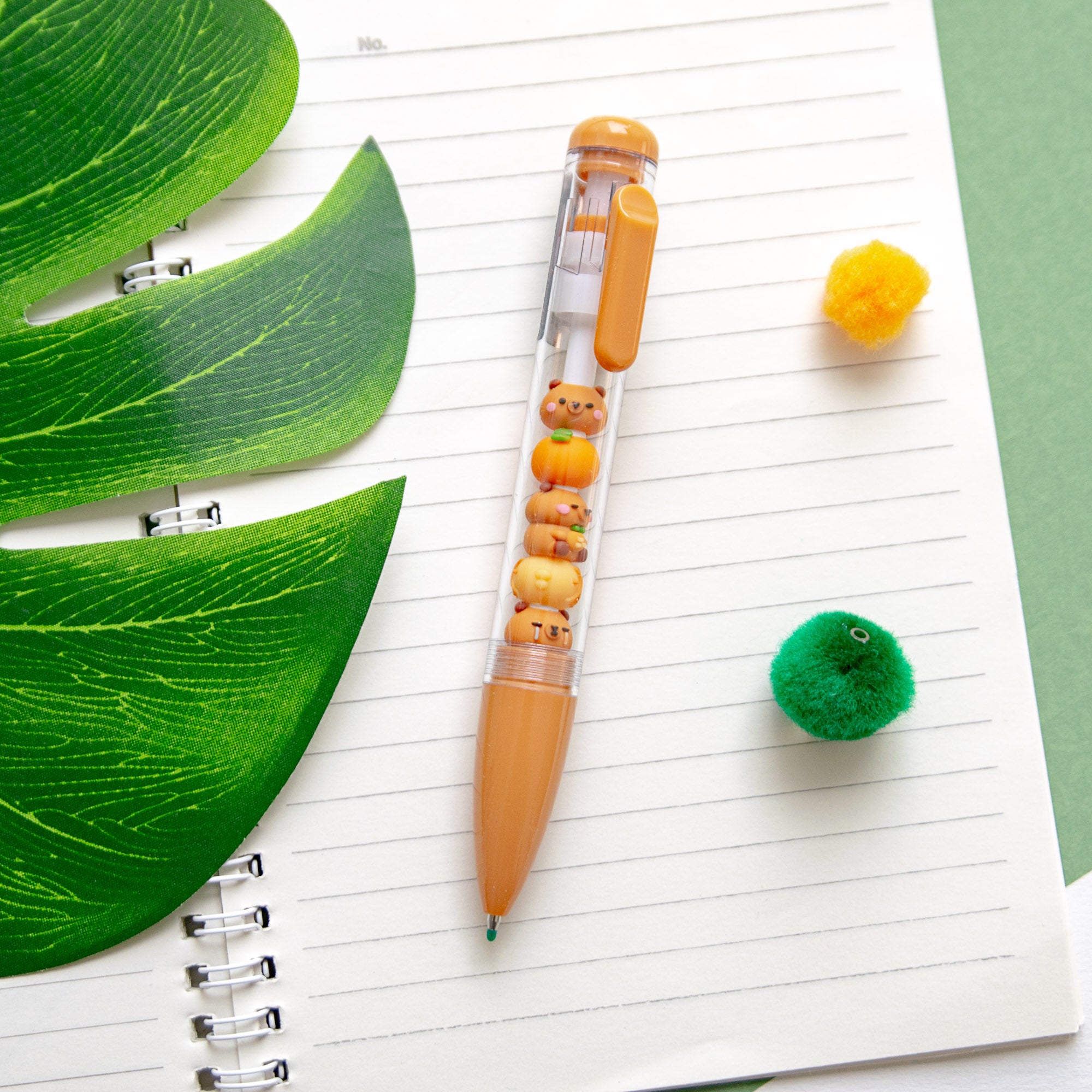 Stylo Kawaii - Mini Figurines Capybara