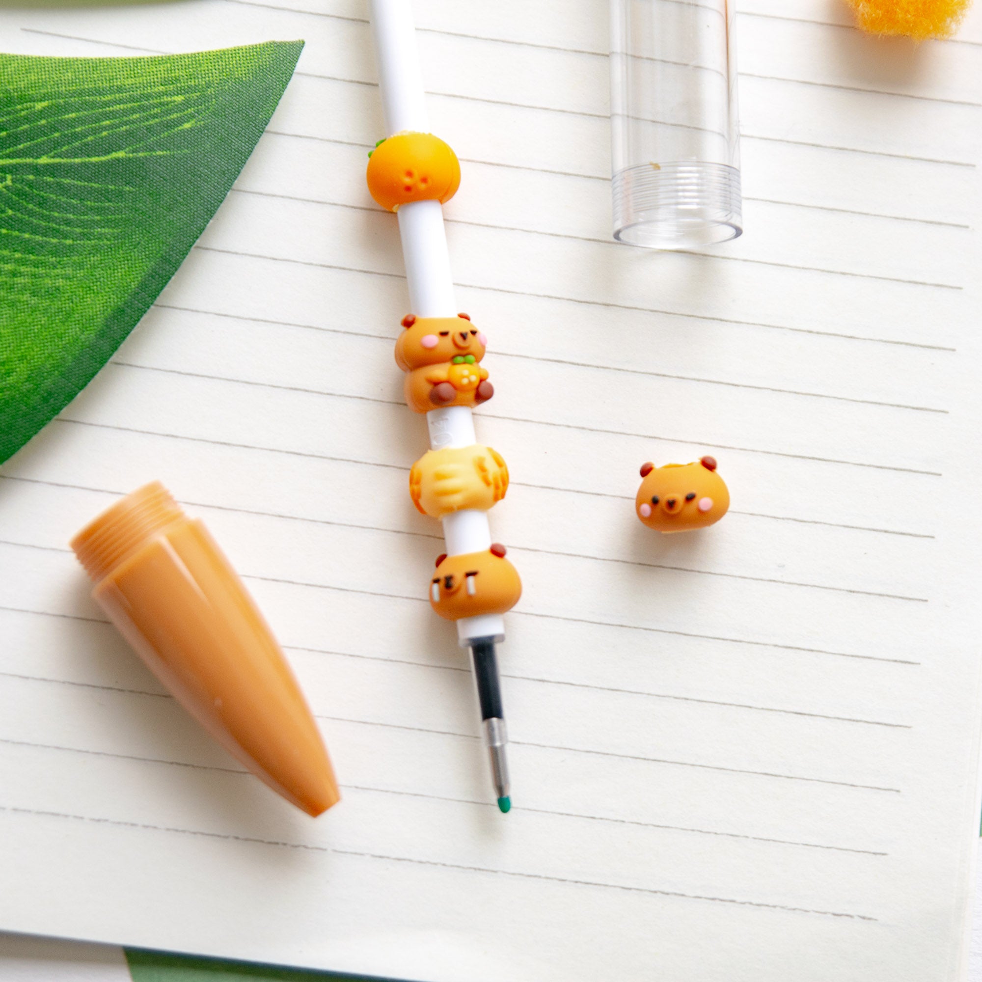 Stylo Kawaii - Mini Figurines Capybara