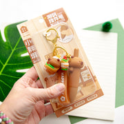 Stylo Porte-clés Kawaii Capybara Wrap