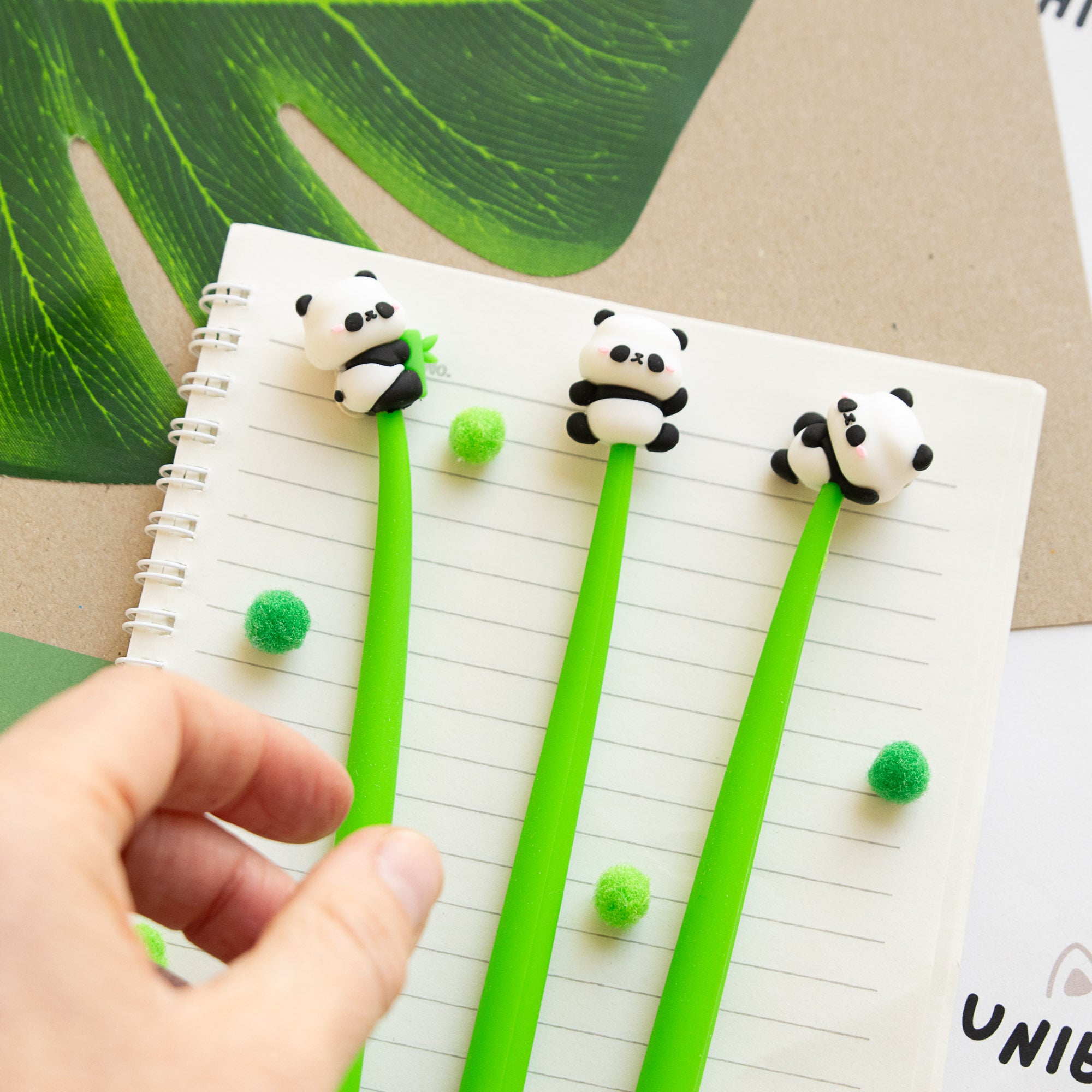 Stylo Souple à Secouer - Panda