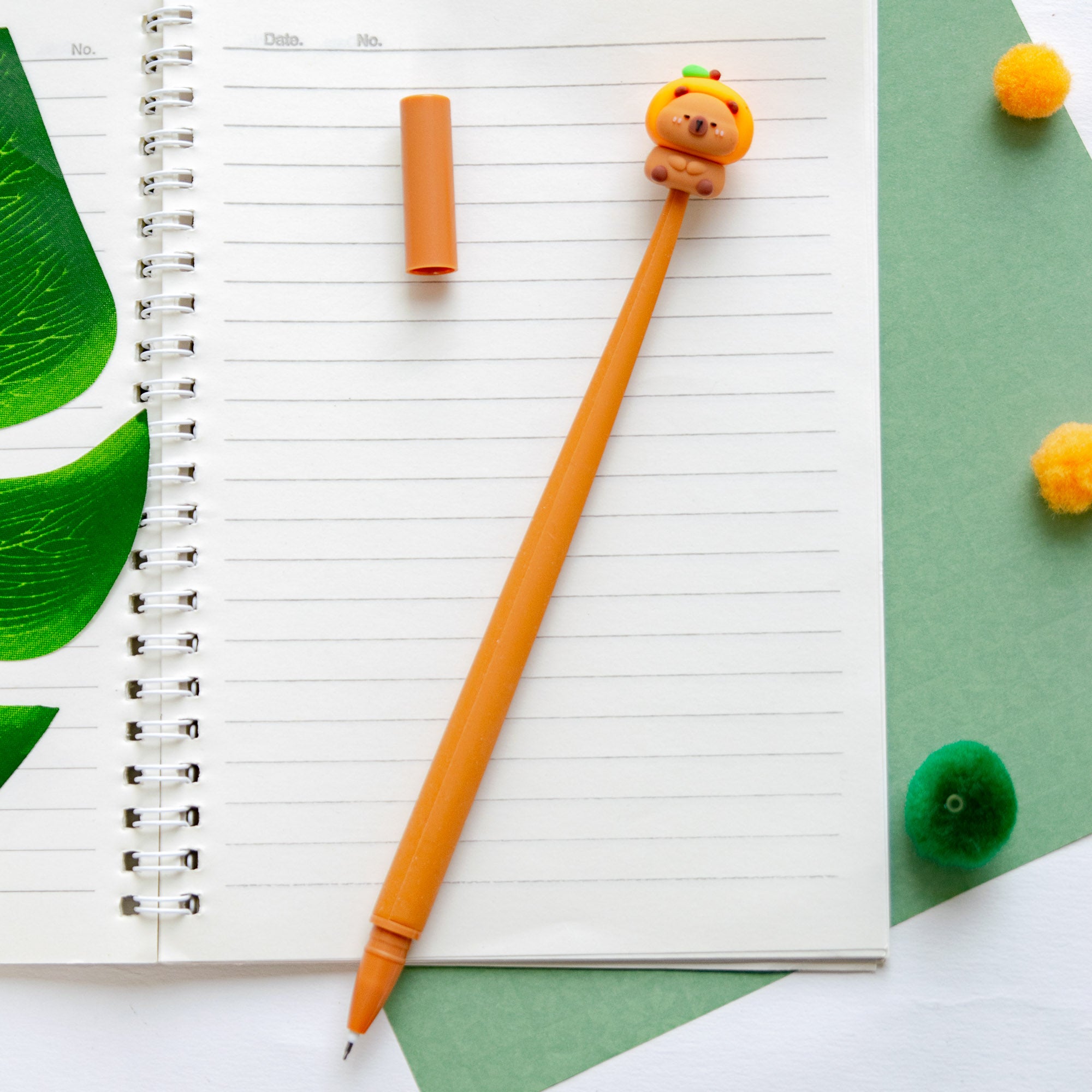 Stylo Souple à Secouer - Capybara