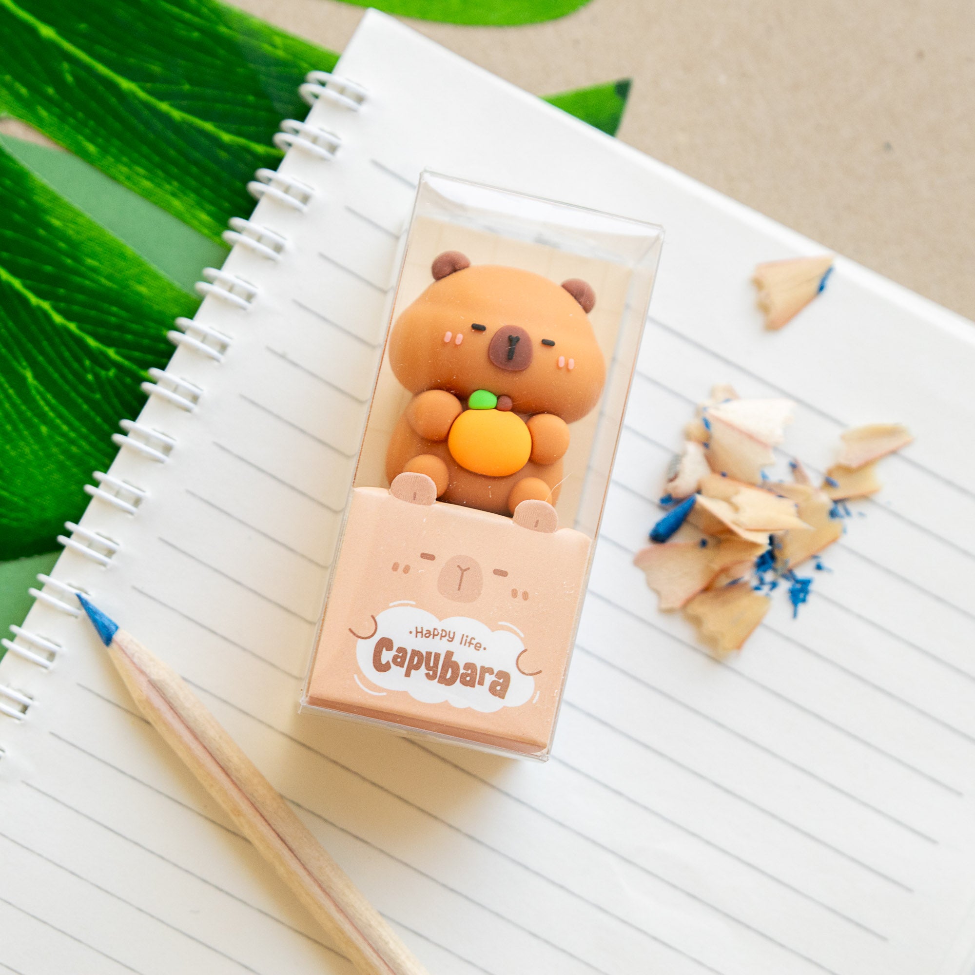 Taille-Crayon Kawaii Capybara