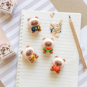 Taille-Crayon Kawaii Doggy Cat