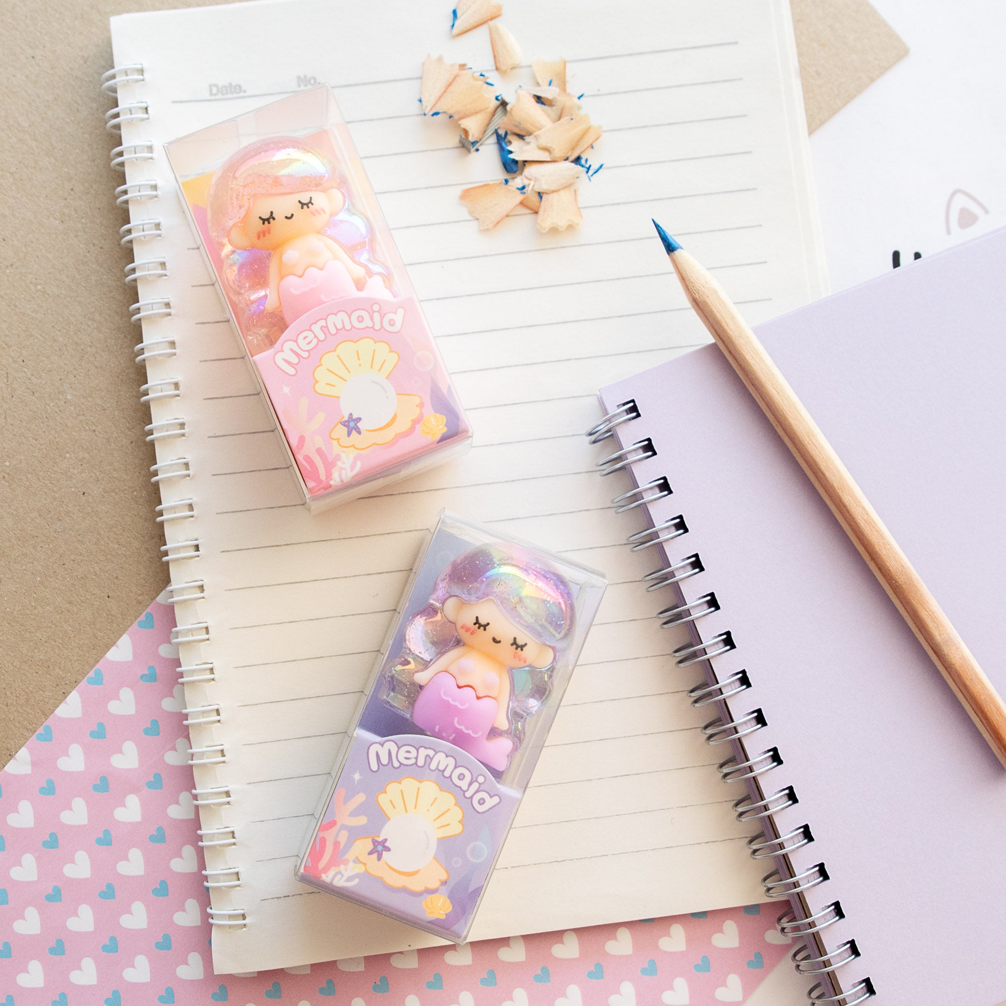 Taille-Crayon Kawaii Sirène