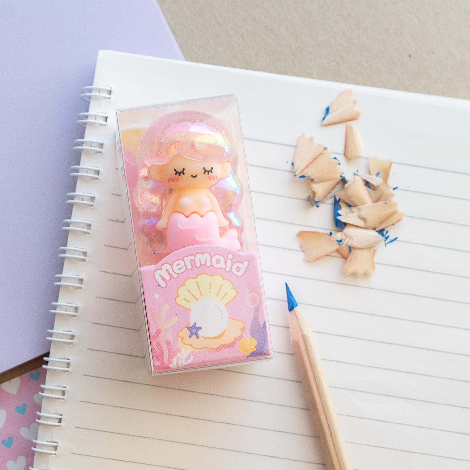 Taille-Crayon Kawaii Sirène