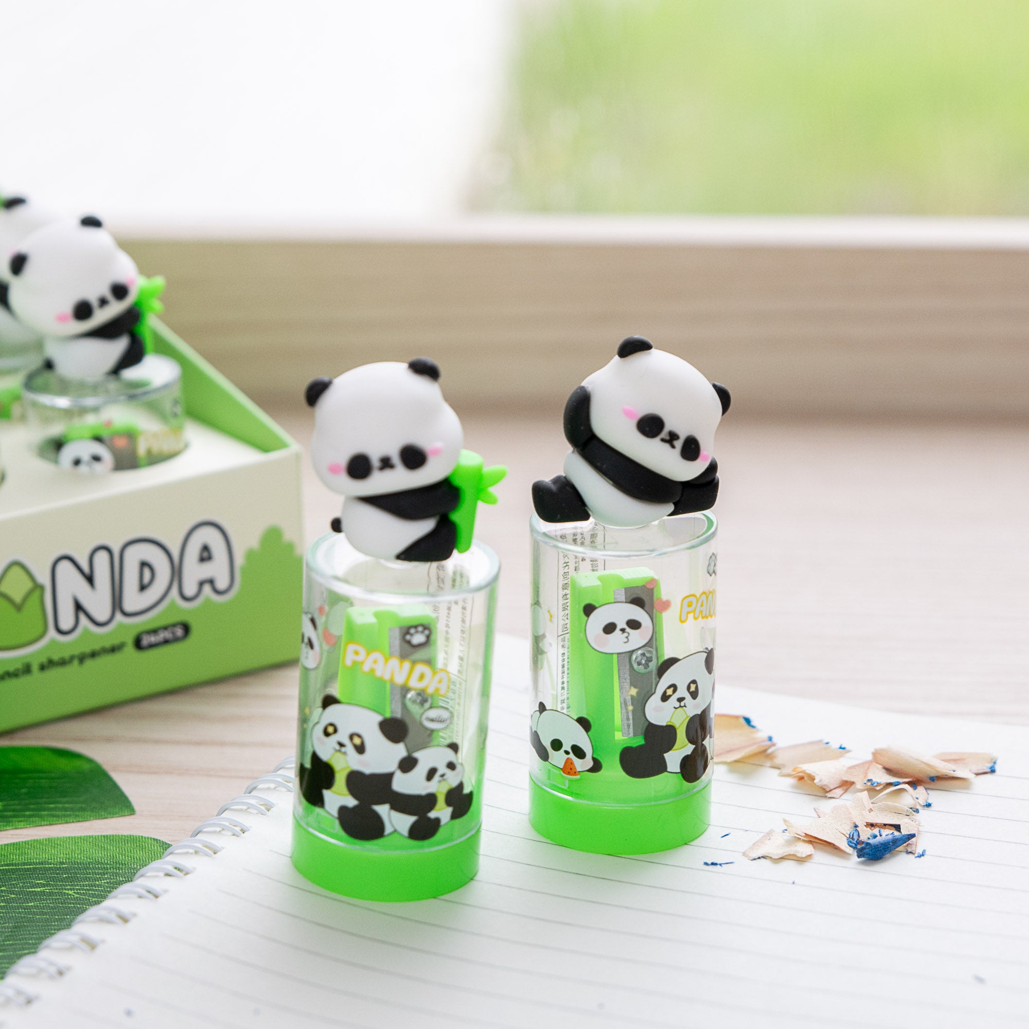 Taille-Crayon avec réservoir - Panda