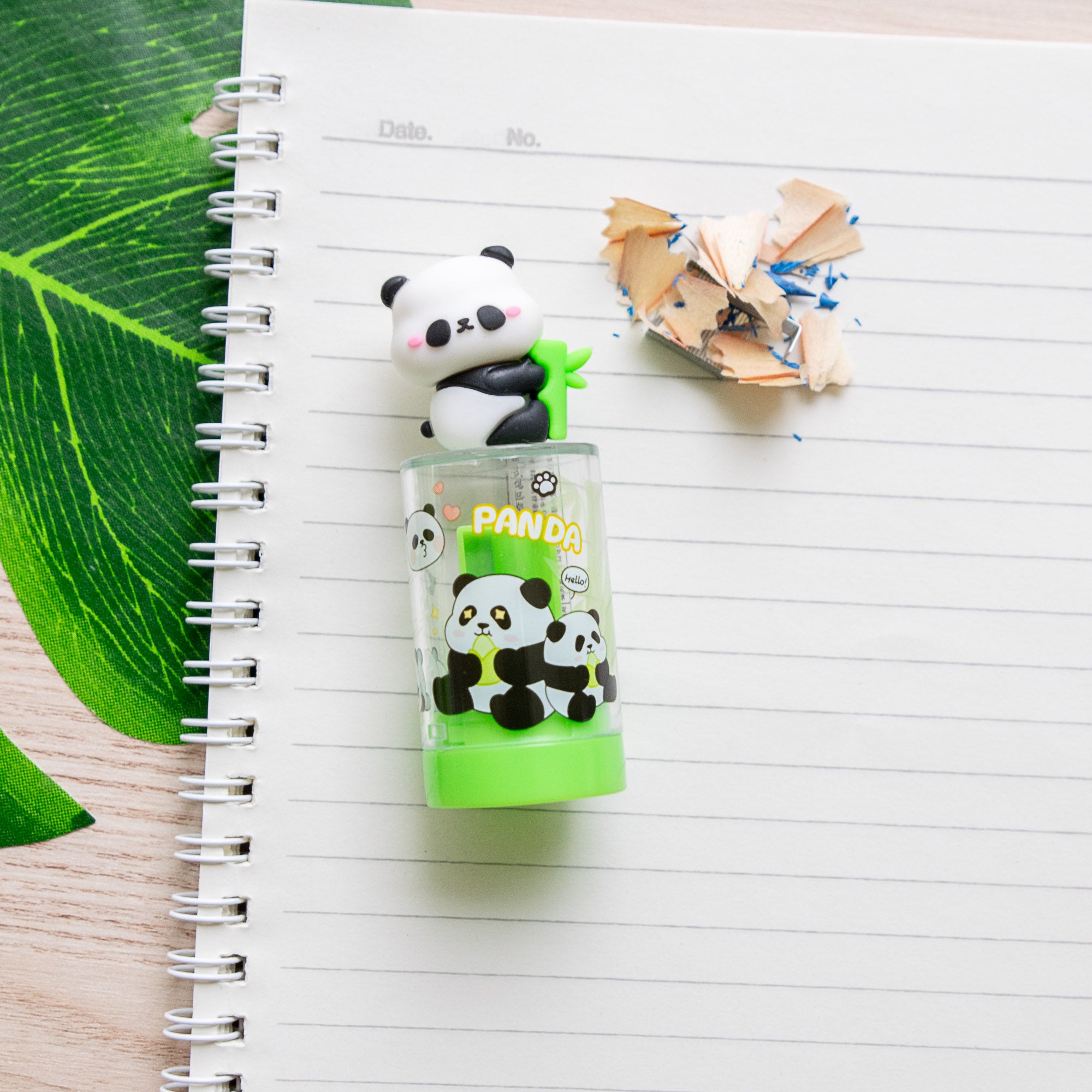 Taille-Crayon avec réservoir - Panda
