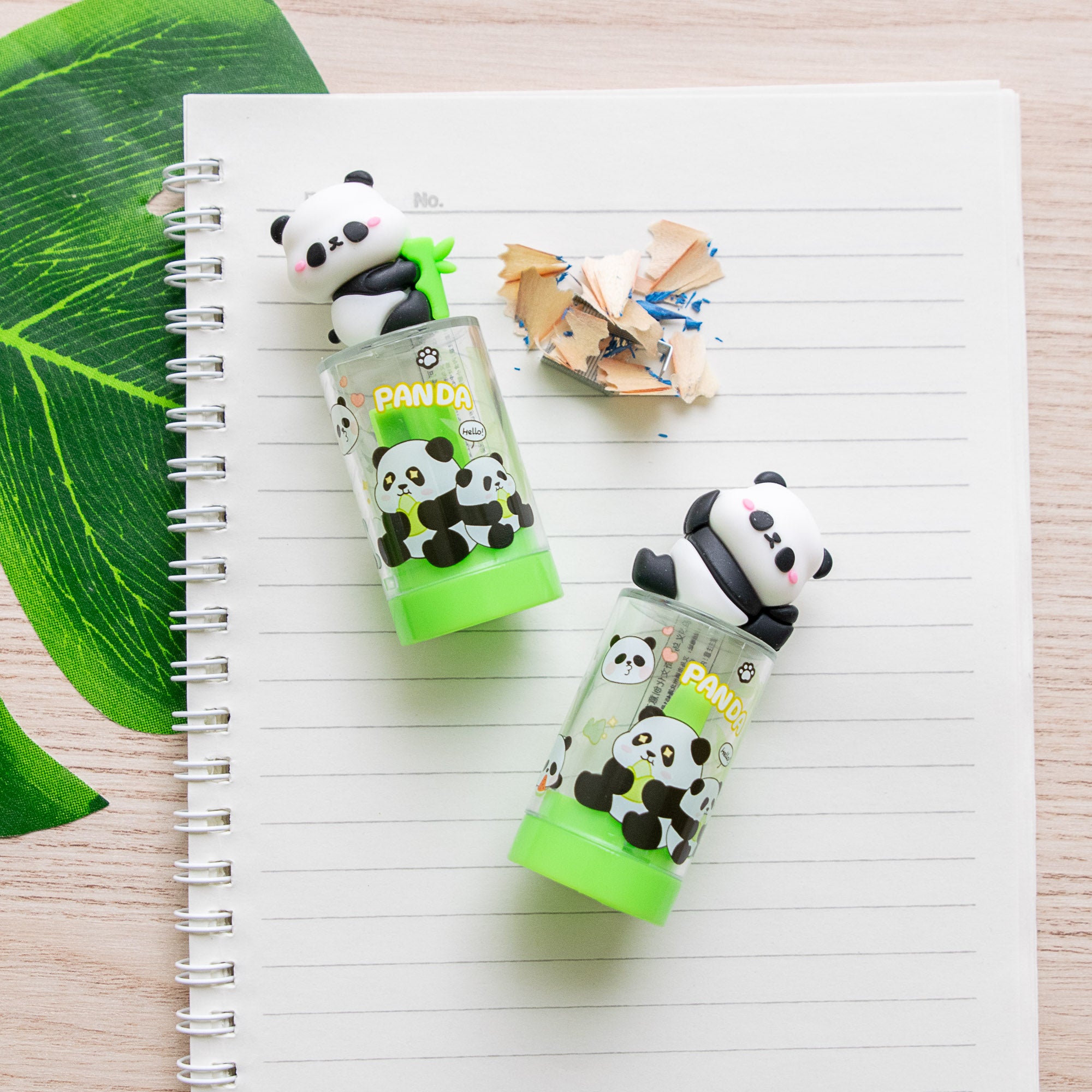 Taille-Crayon avec réservoir - Panda