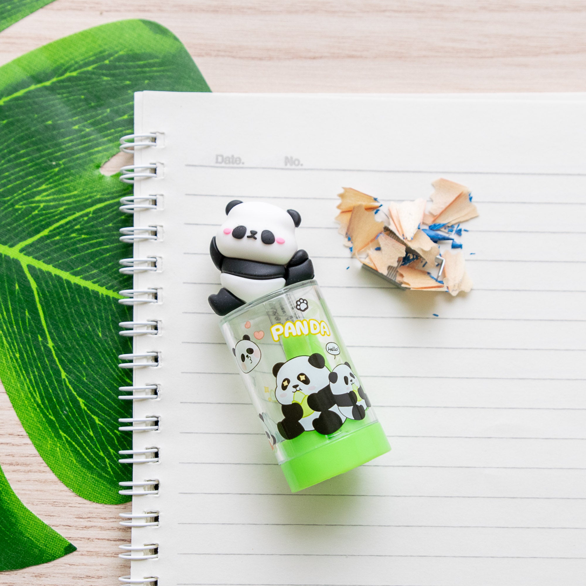 Taille-Crayon avec réservoir - Panda