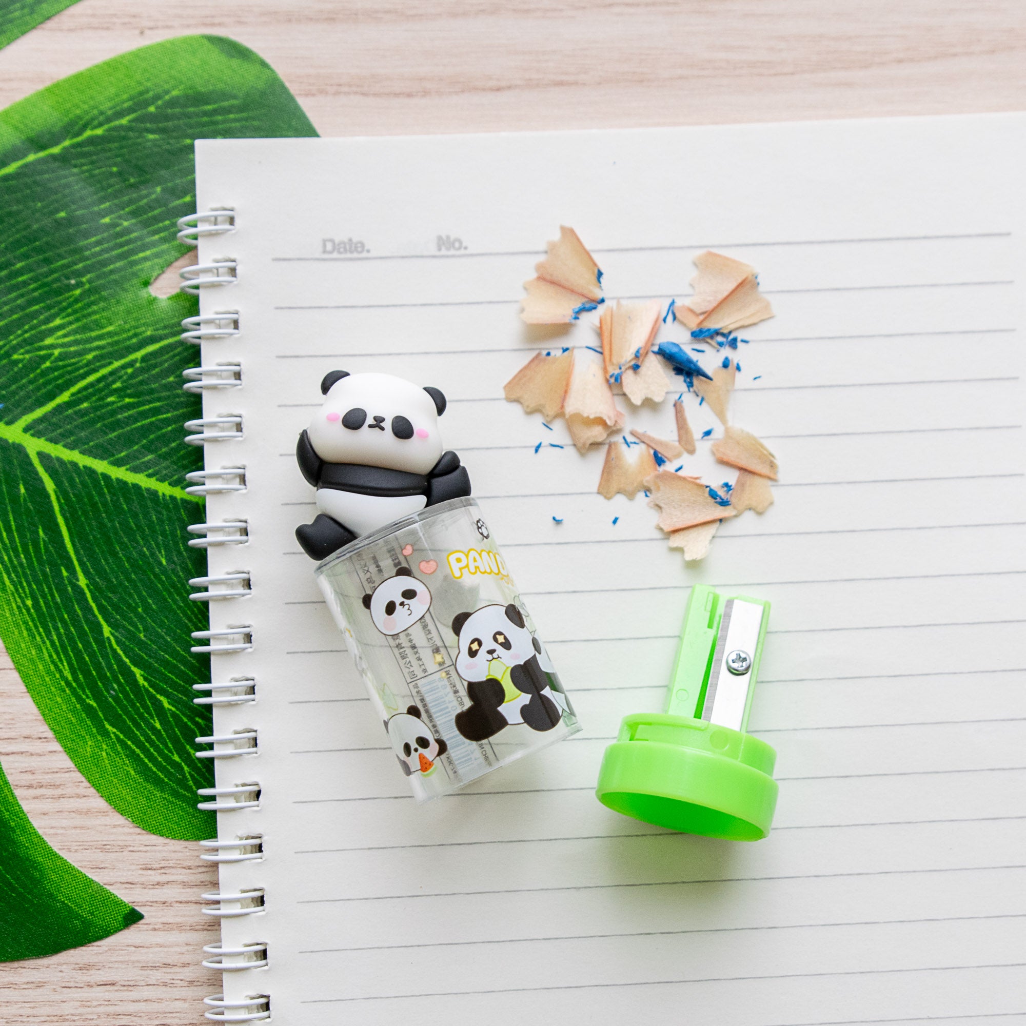 Taille-Crayon avec réservoir - Panda