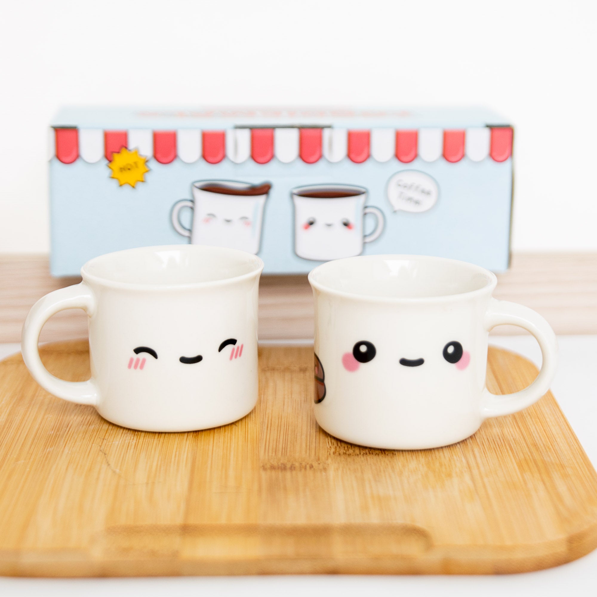 Duo de Tasses à café  Kawaii