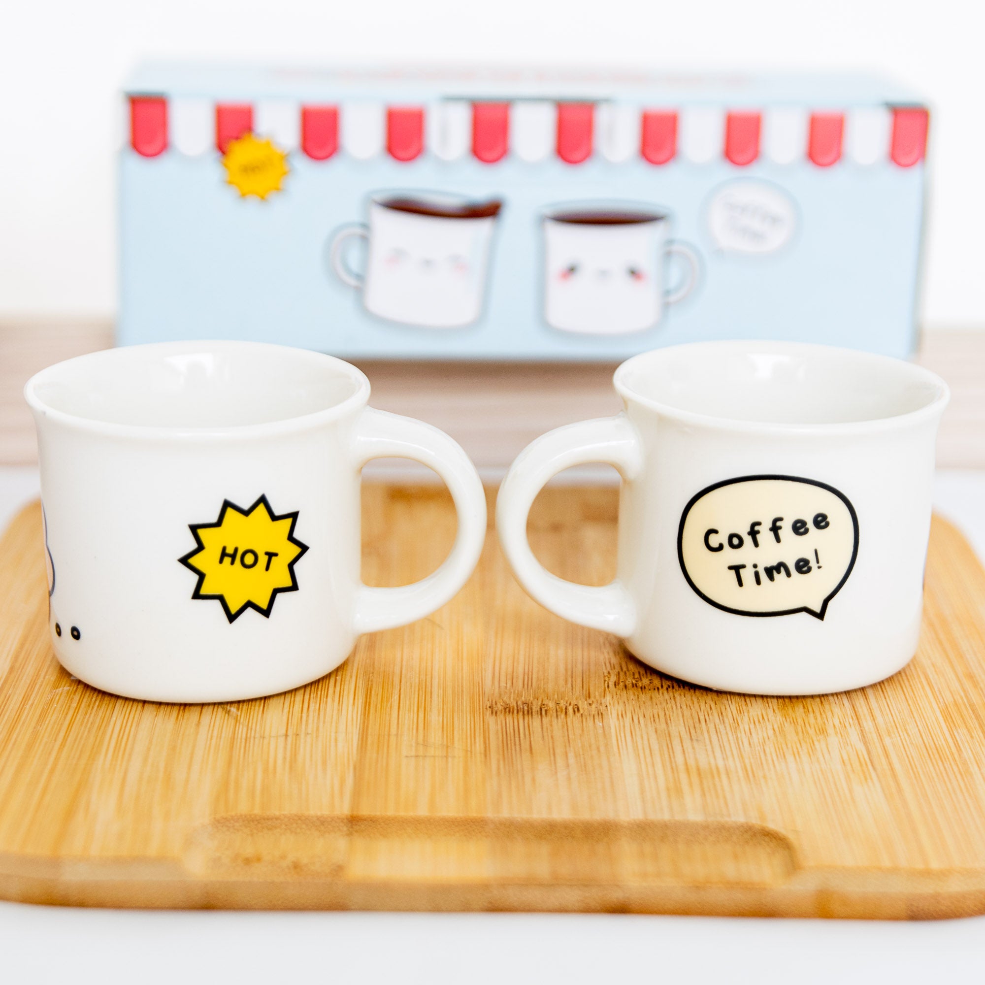 Duo de Tasses à café  Kawaii