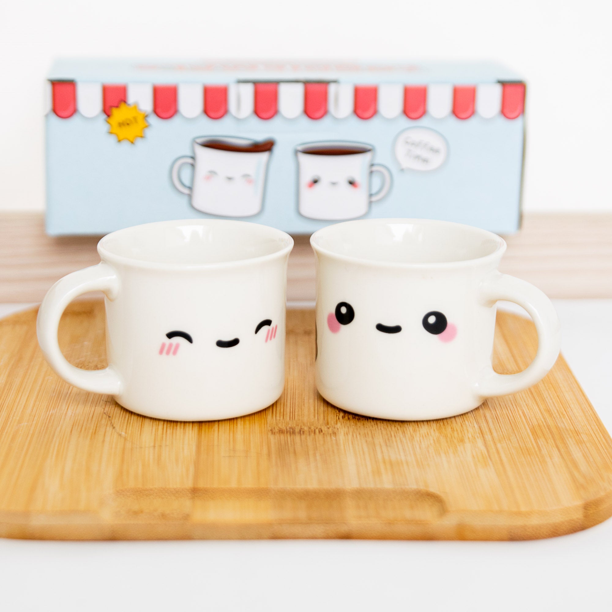 Duo de Tasses à café  Kawaii