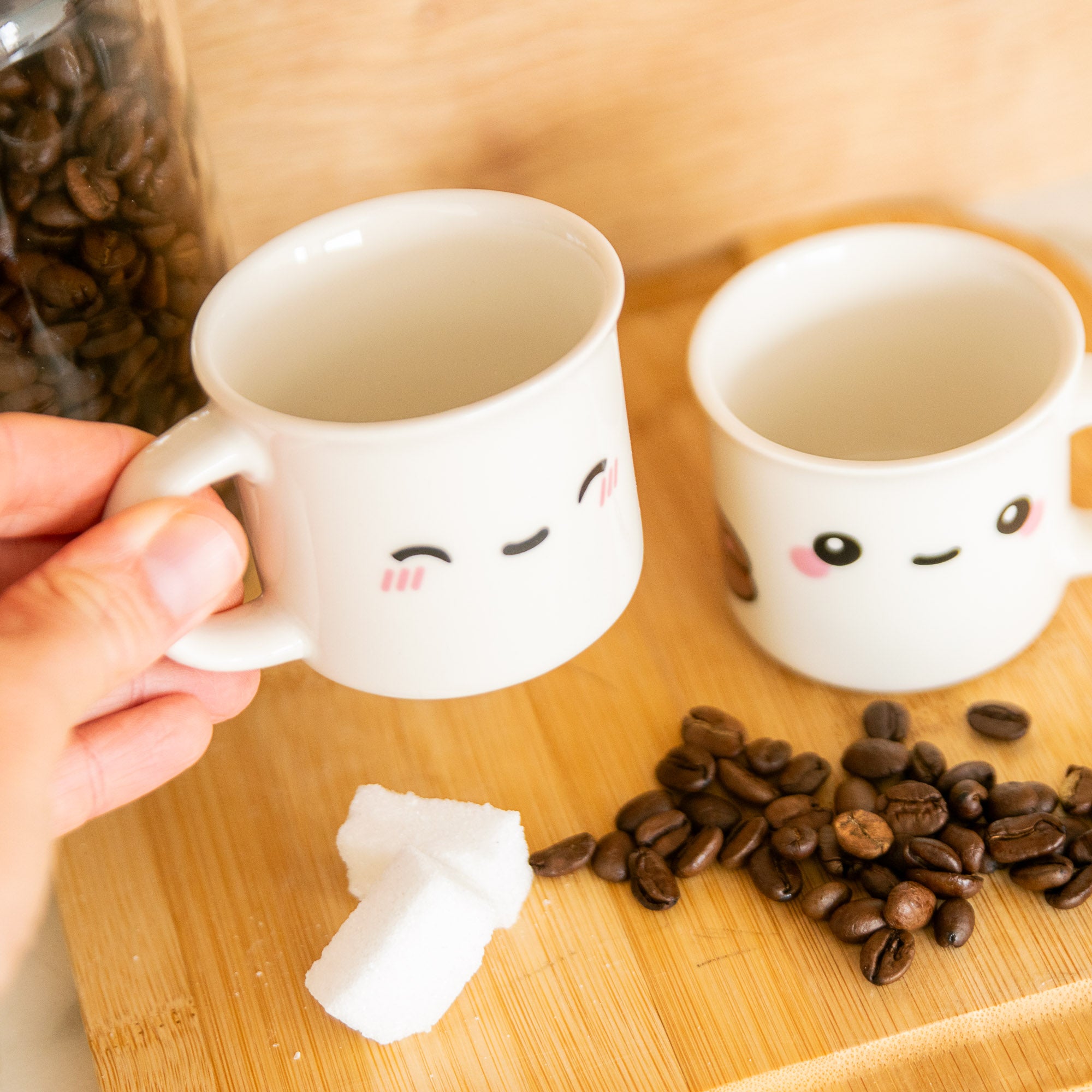 Duo de Tasses à café  Kawaii