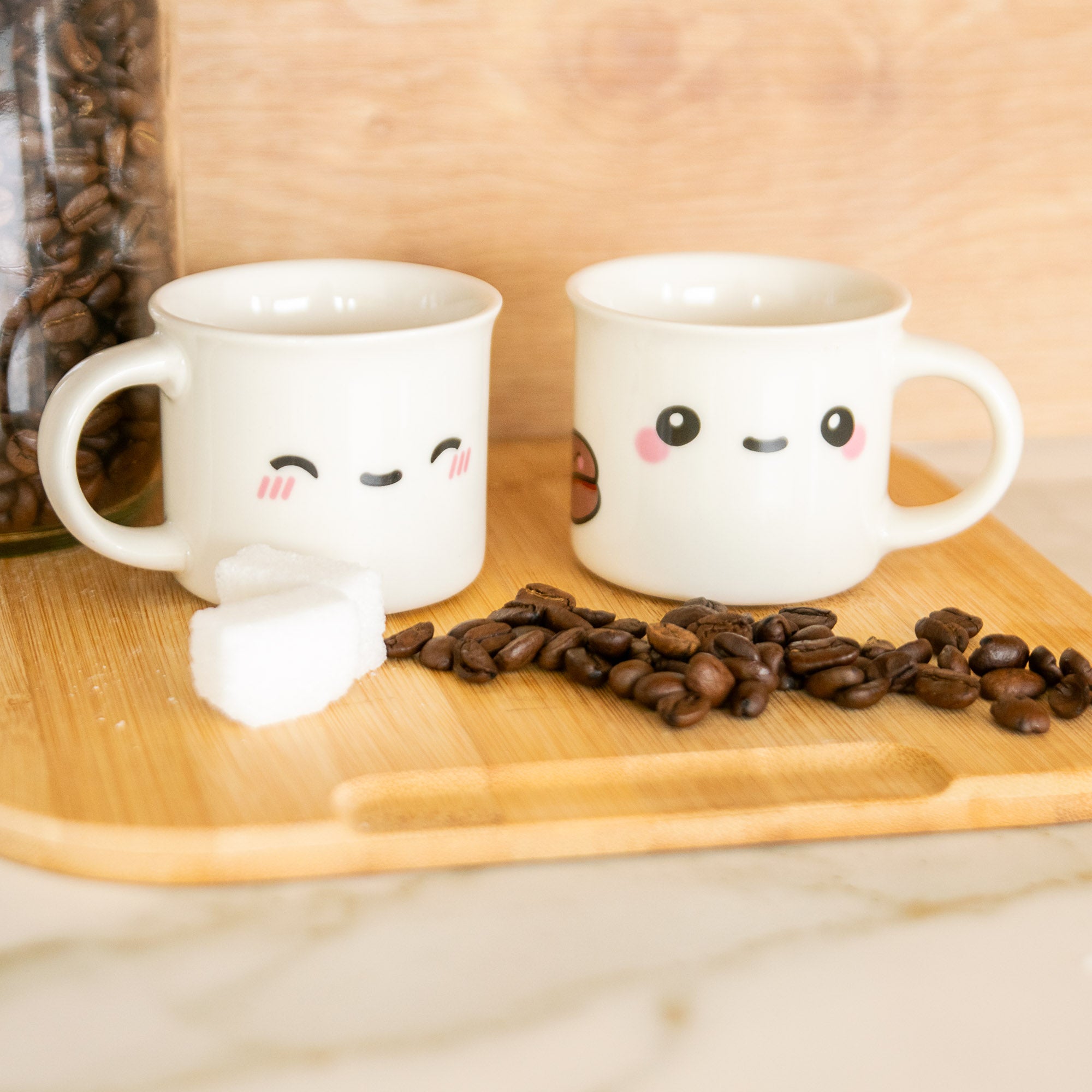 Duo de Tasses à café  Kawaii